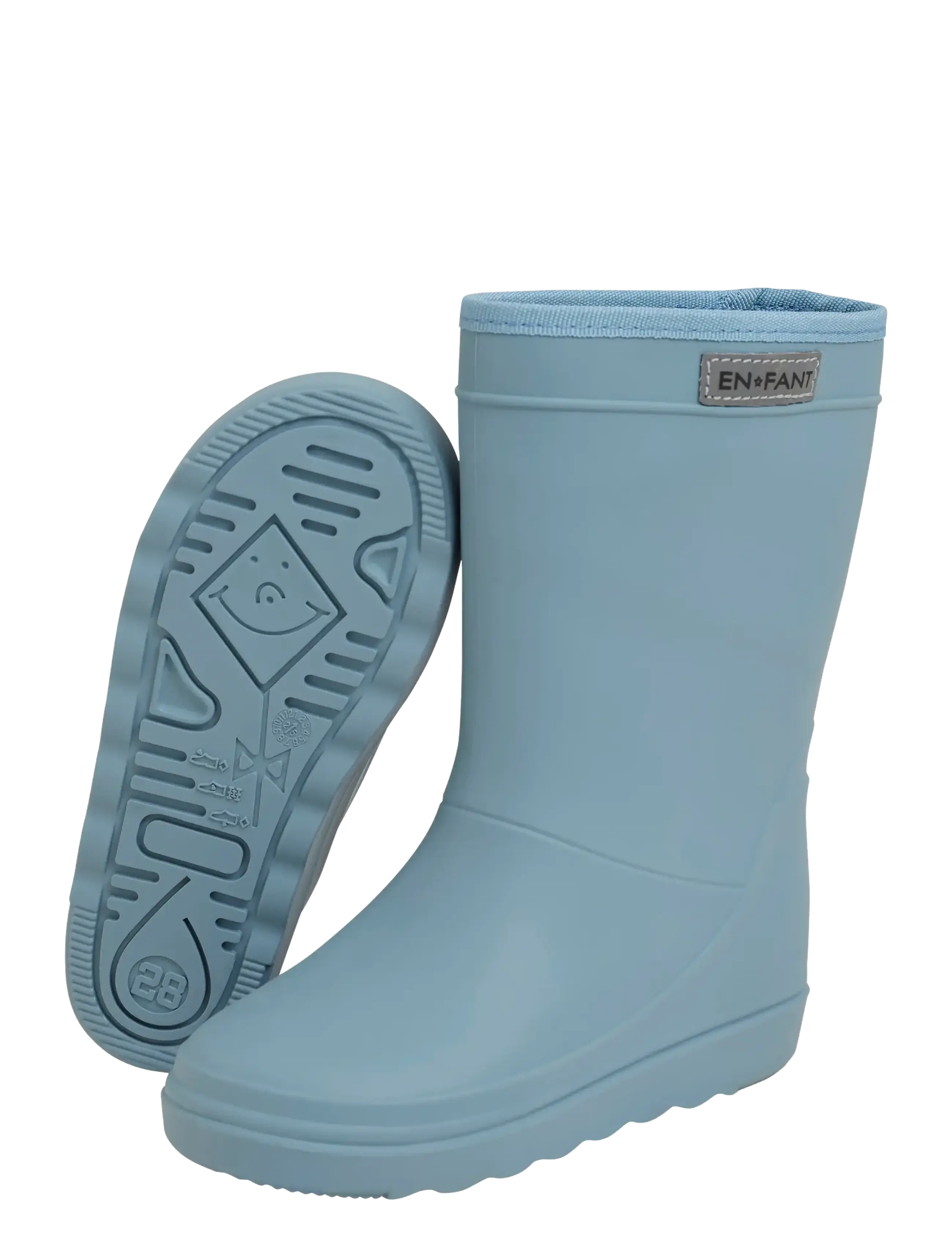 En Fant - Rain Boots Solid - ungefütterte gummistiefel - citadel - 3