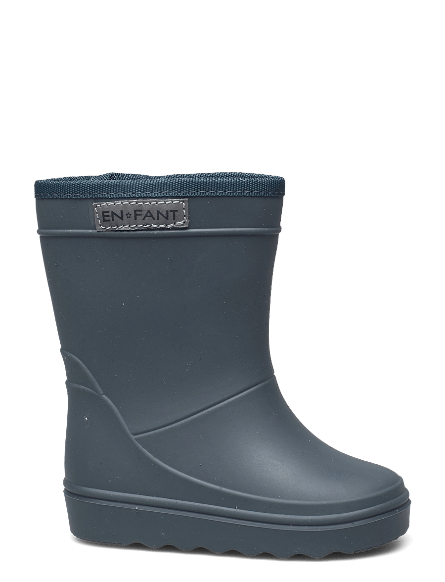 En Fant - Rain Boots Solid - ungefütterte gummistiefel - dark slate - 1