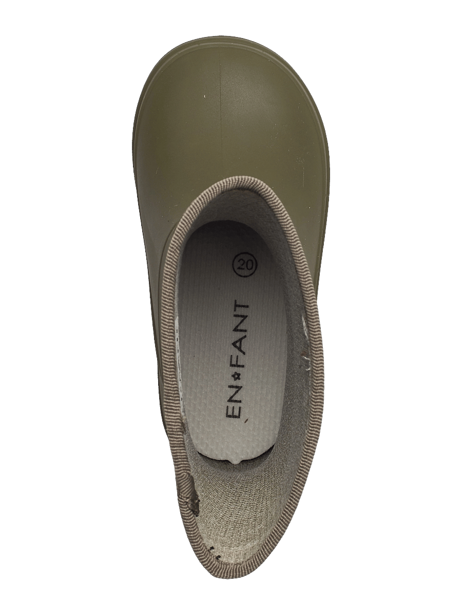 En Fant - Rain Boots Solid - gummistøvler uden for - ivy green - 3