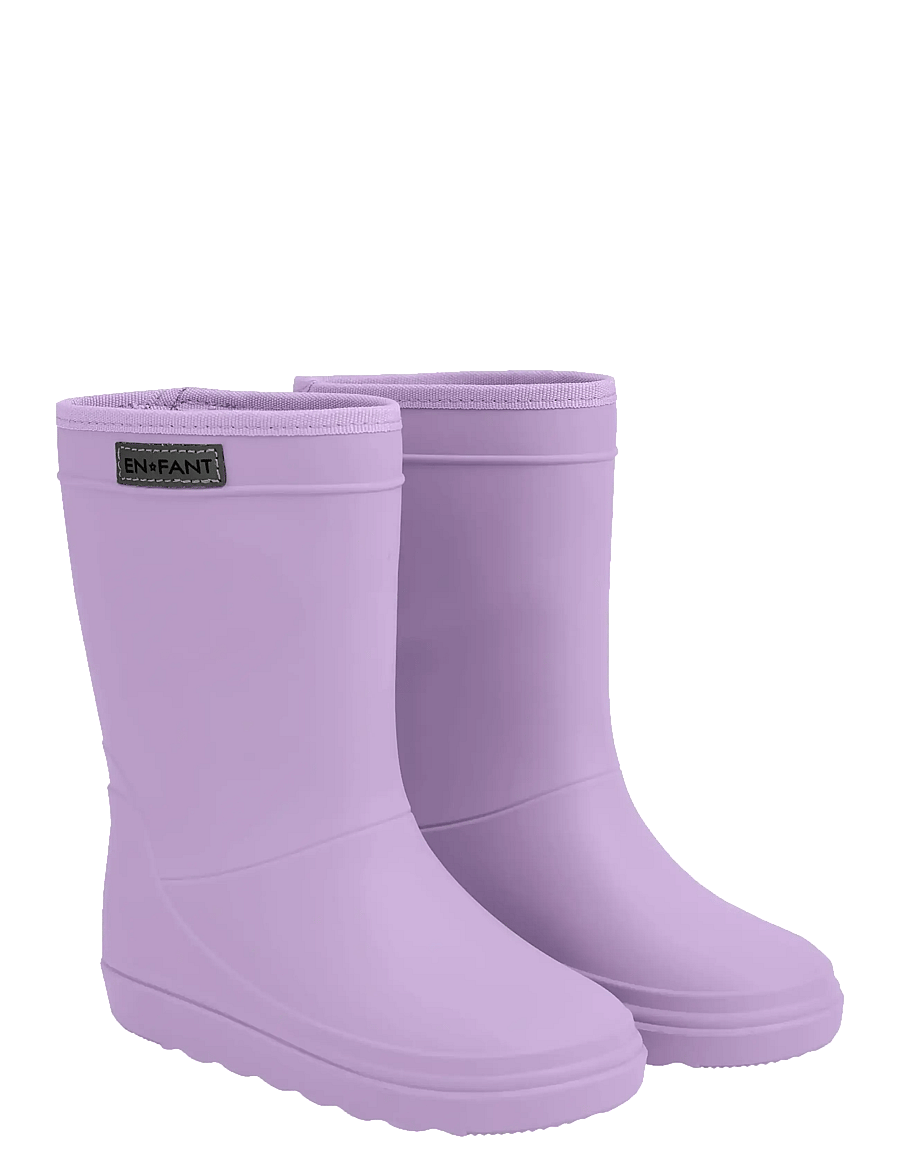 En Fant - Rain Boots Solid - ungefütterte gummistiefel - lavender - 0