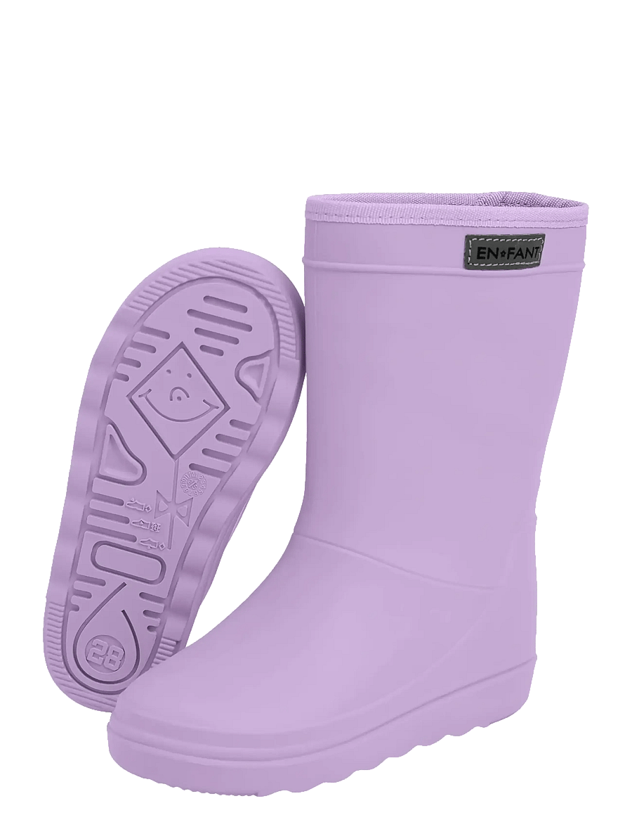 En Fant - Rain Boots Solid - ungefütterte gummistiefel - lavender - 2