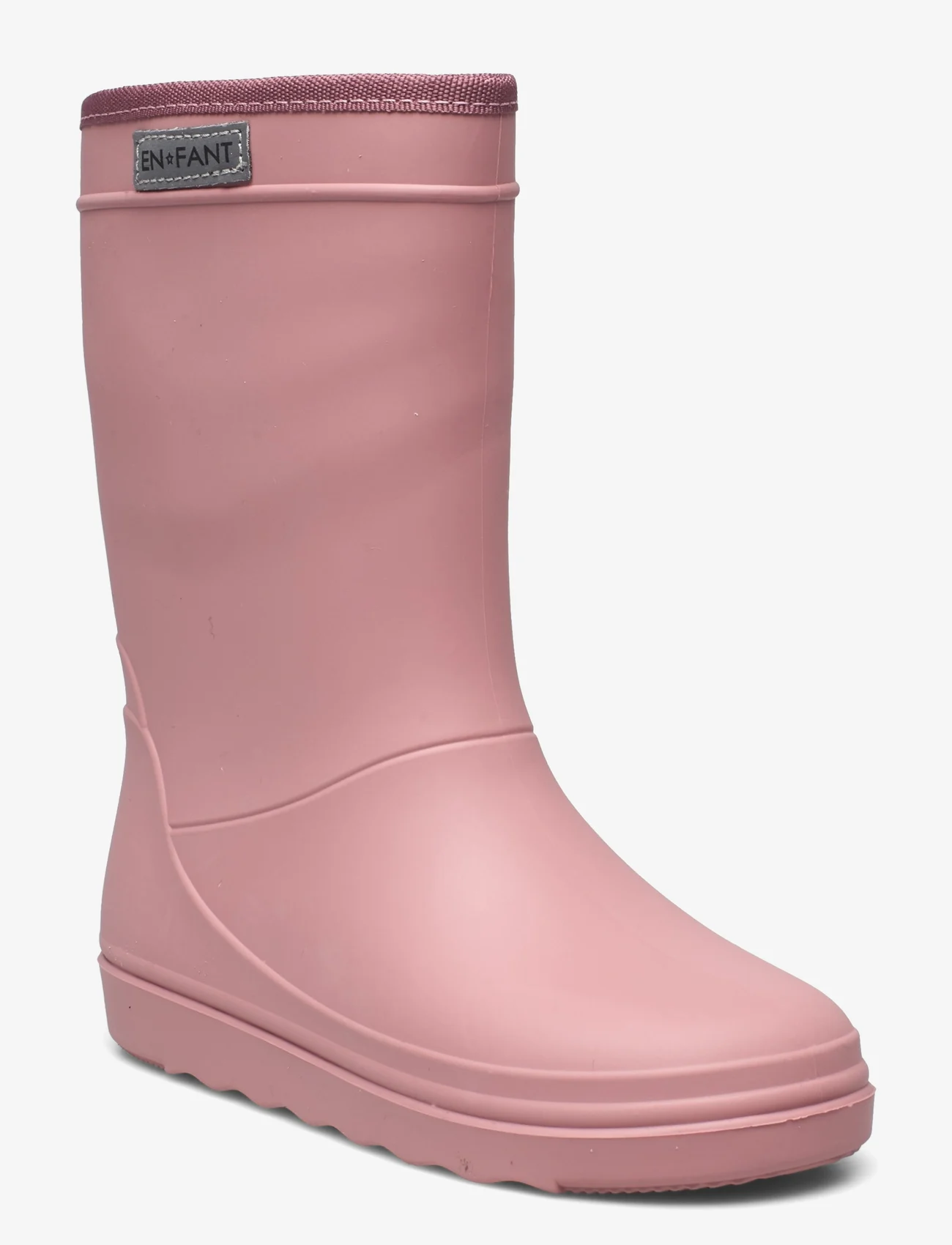 En Fant - Rain Boots Solid - gumijas zābaki bez oderes - old rose - 0