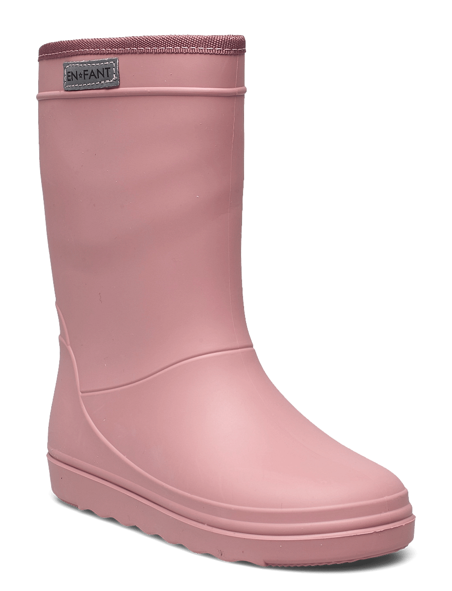 En Fant - Rain Boots Solid - ungefütterte gummistiefel - old rose - 0
