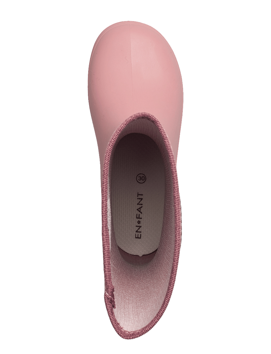 En Fant - Rain Boots Solid - ungefütterte gummistiefel - old rose - 3