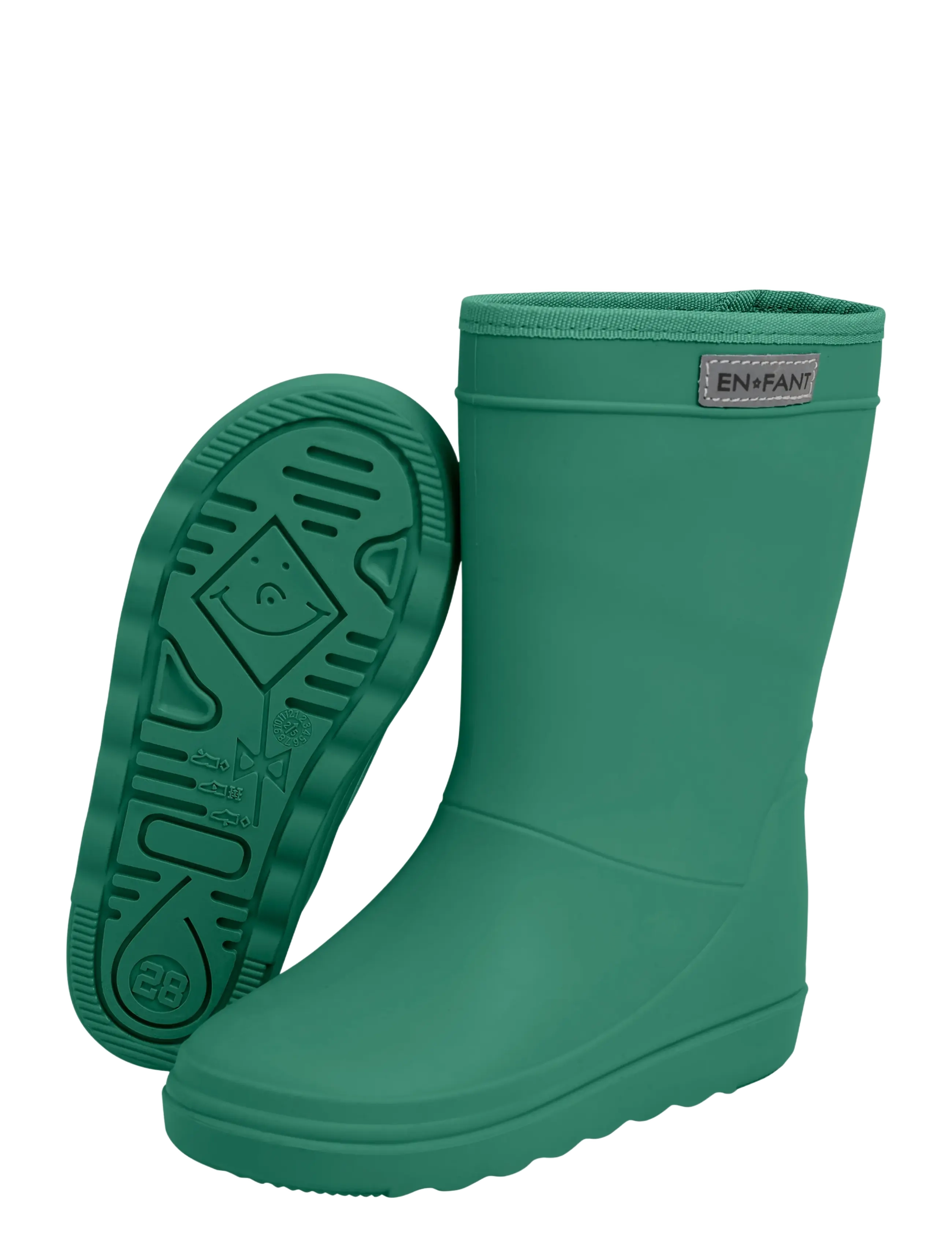 En Fant - Rain Boots Solid - ungefütterte gummistiefel - verdant green - 2