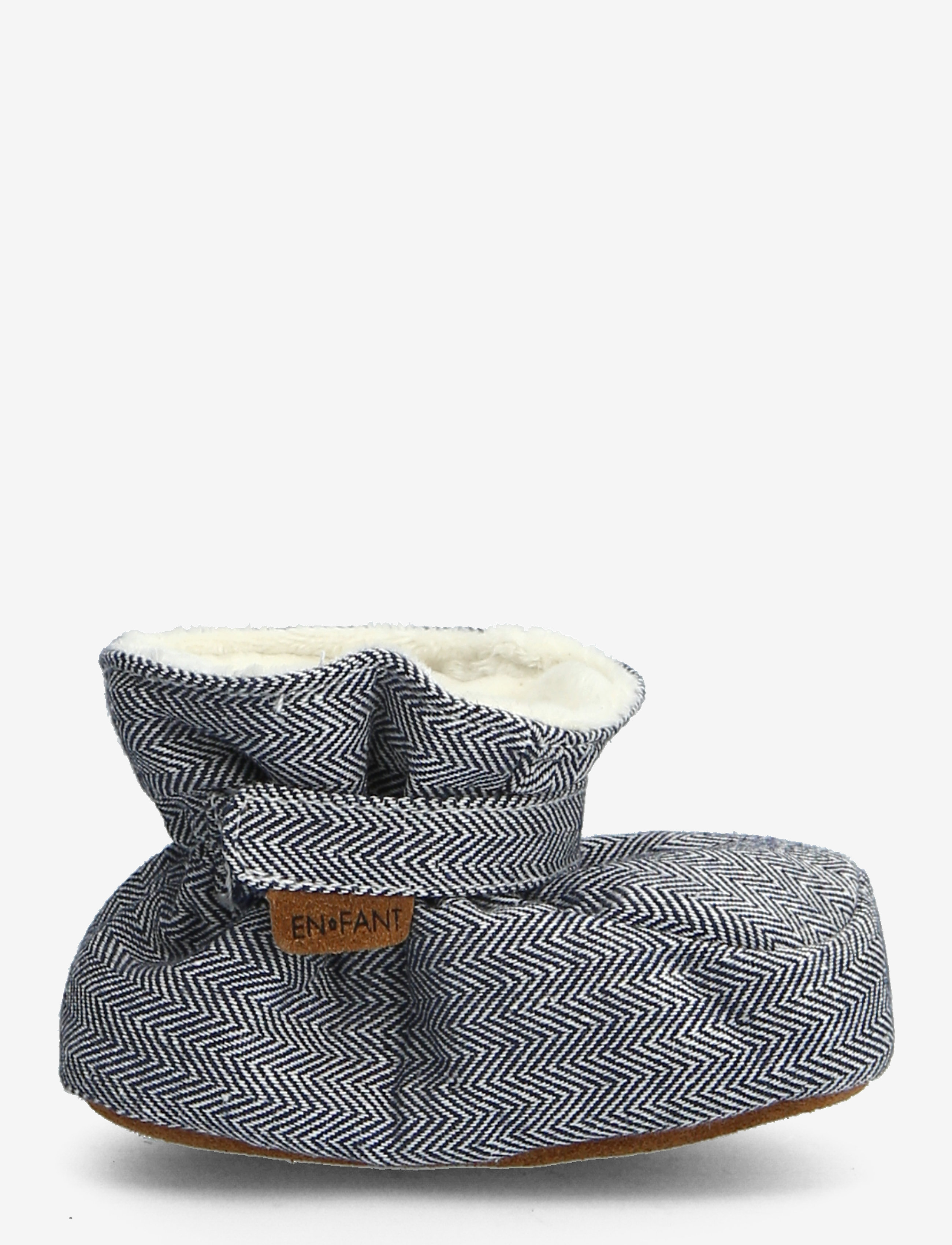 En Fant - Baby Slippers - babystrikstøvler - navy - 1