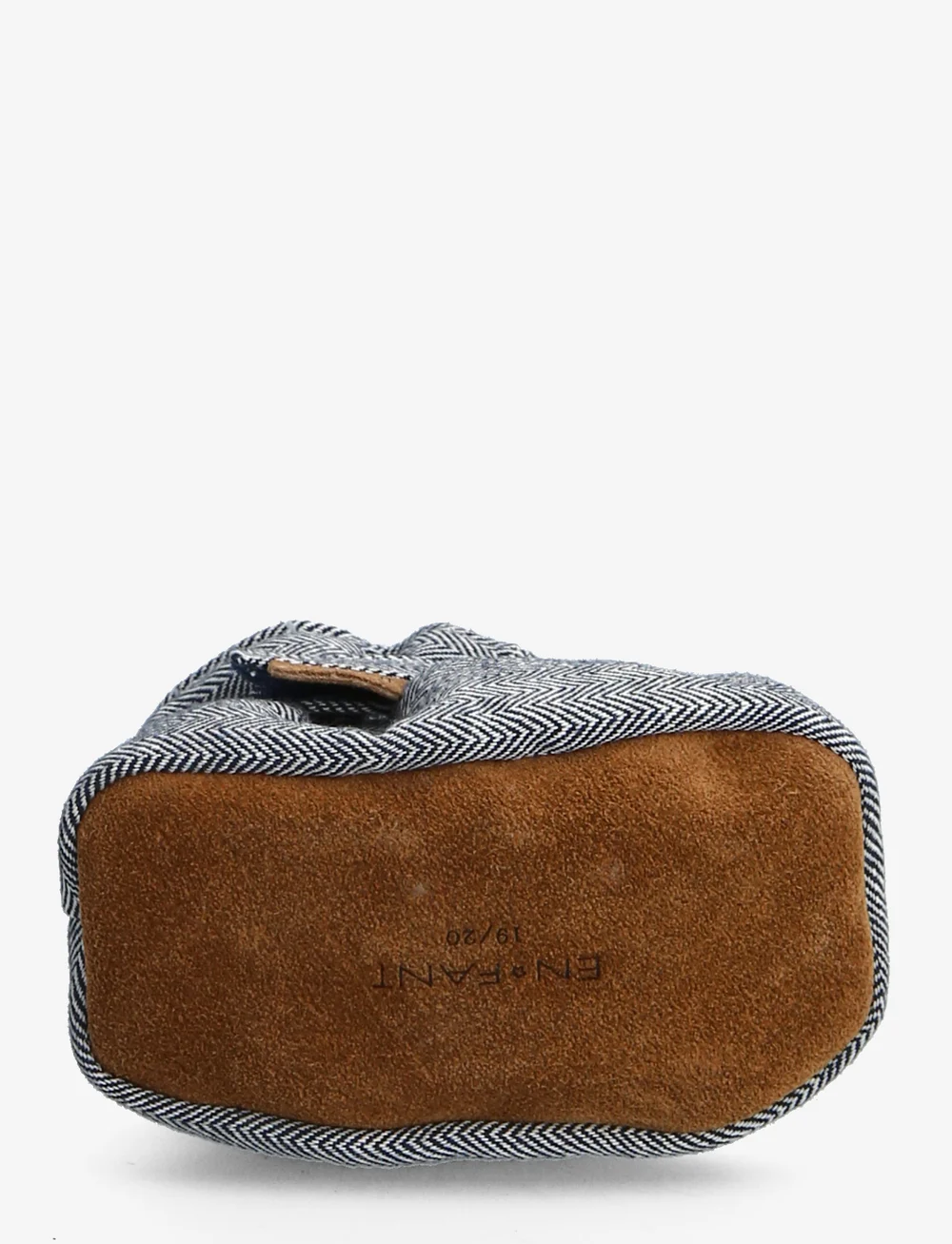 En Fant - Baby Slippers - babystrikstøvler - navy - 4