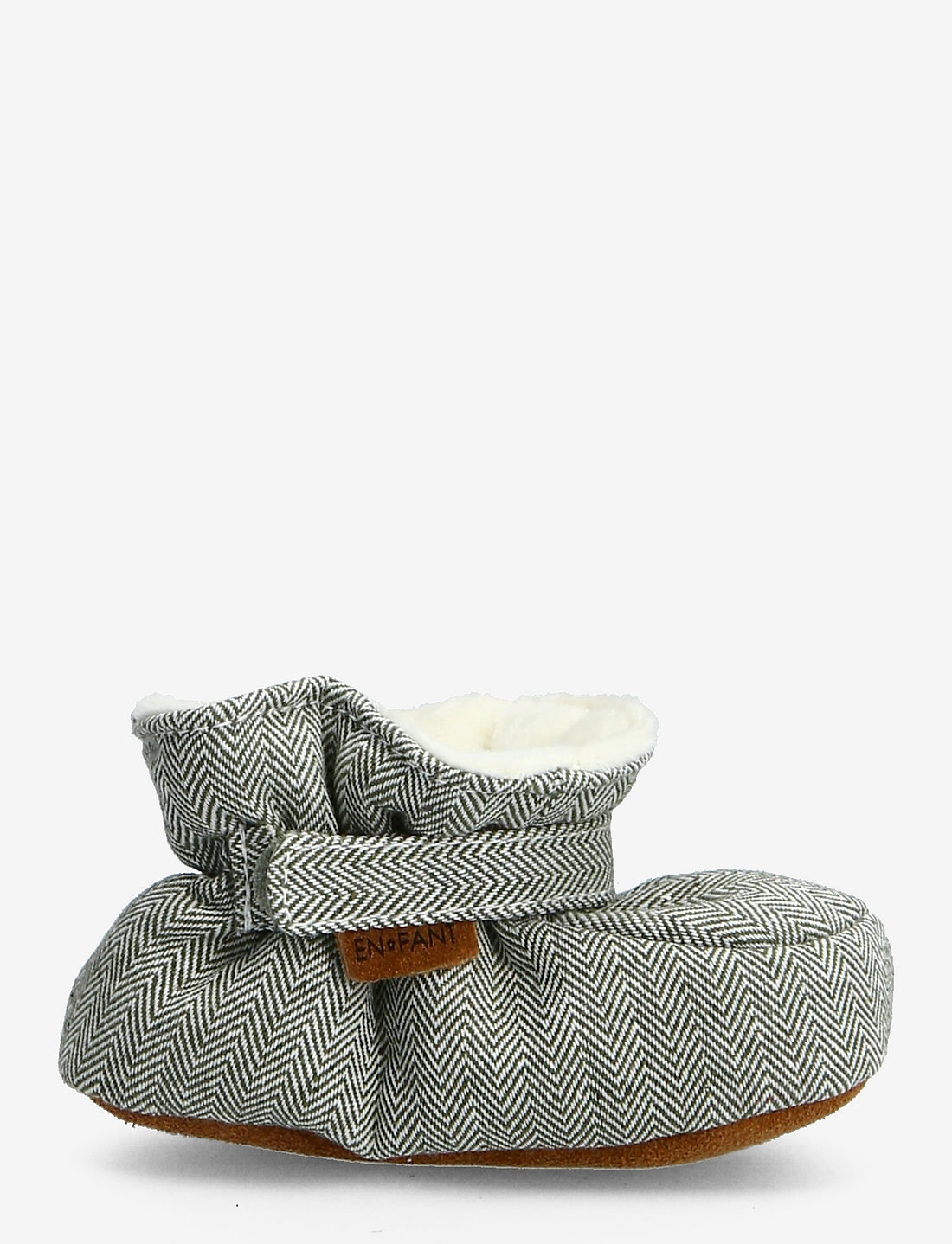 En Fant - Baby Slippers - beebisaapad - olive thyme - 1