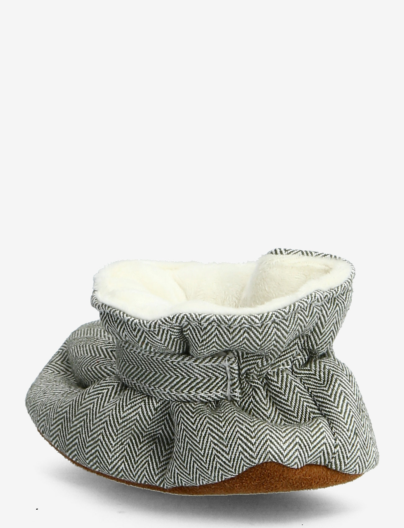 En Fant - Baby Slippers - babystrikstøvler - olive thyme - 2