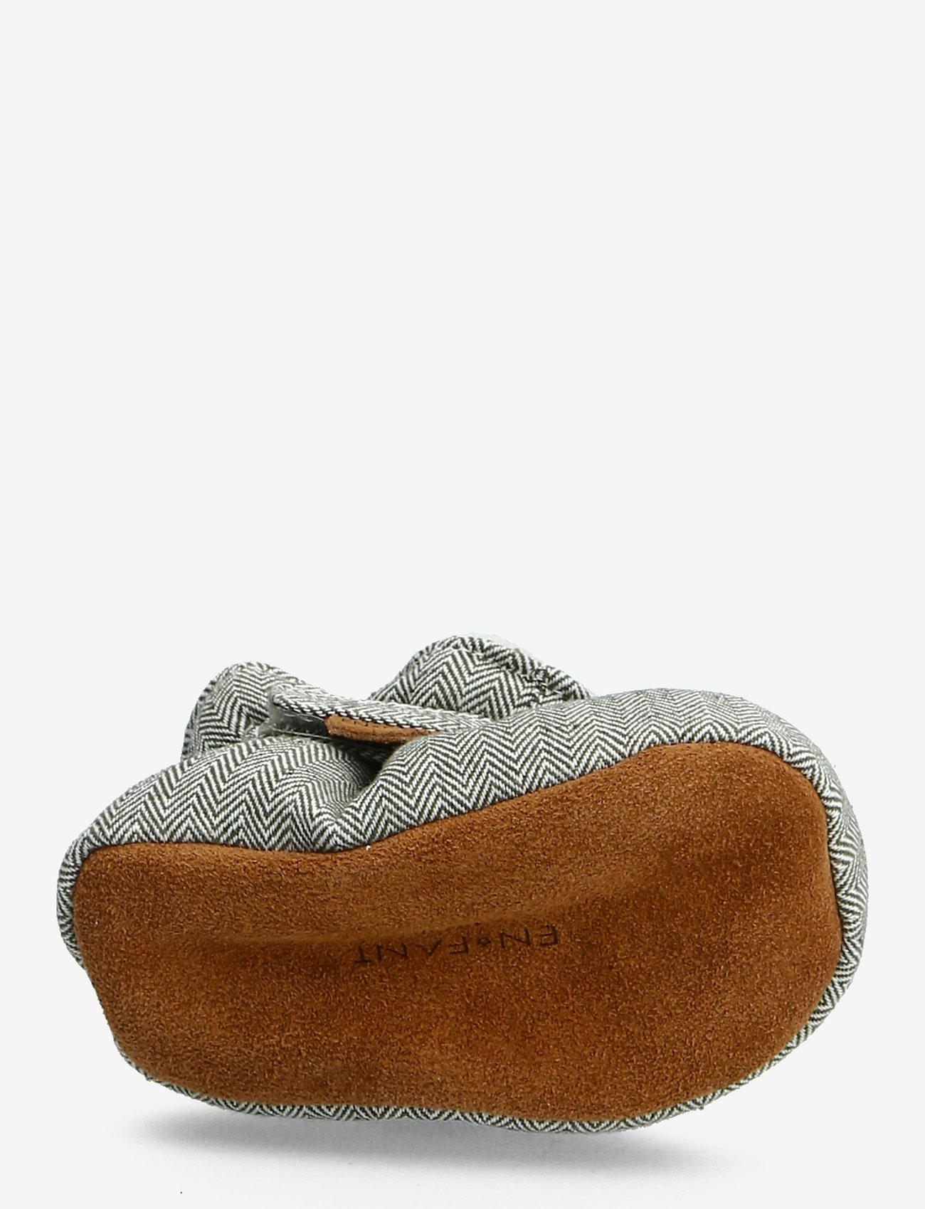 En Fant - Baby Slippers - babystrikstøvler - olive thyme - 4
