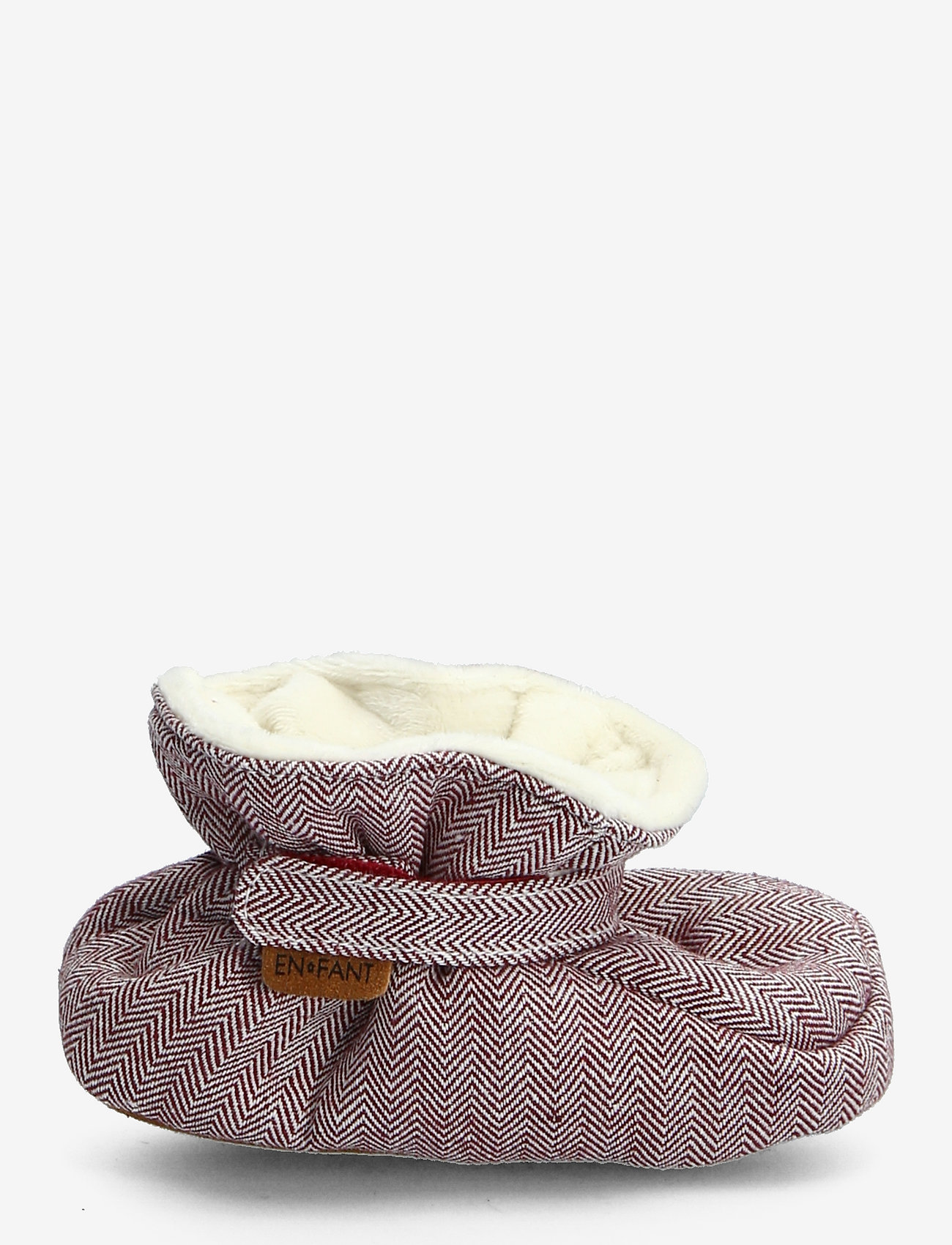 En Fant - Baby Slippers - baby tossor - ruby wine - 1