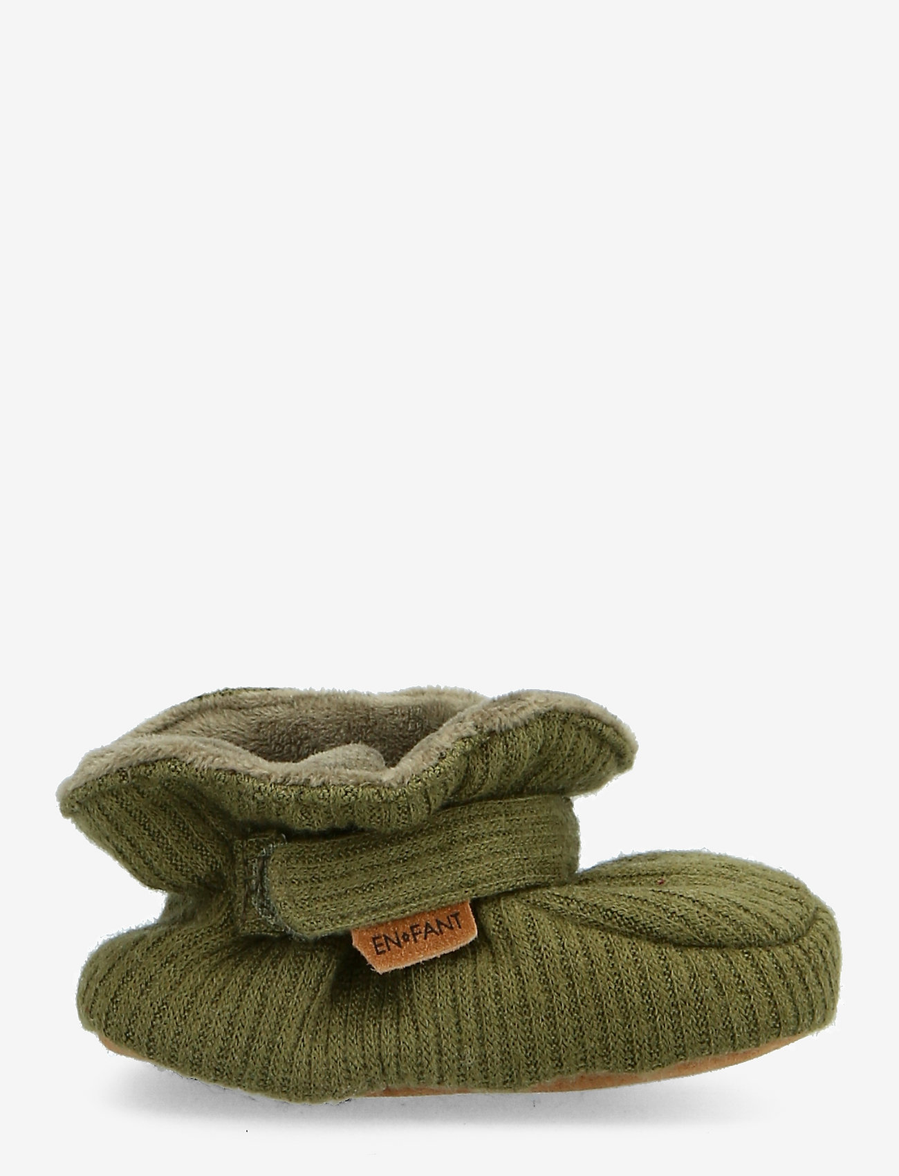 En Fant - Baby Slippers - babystrikstøvler - cypress melange - 1