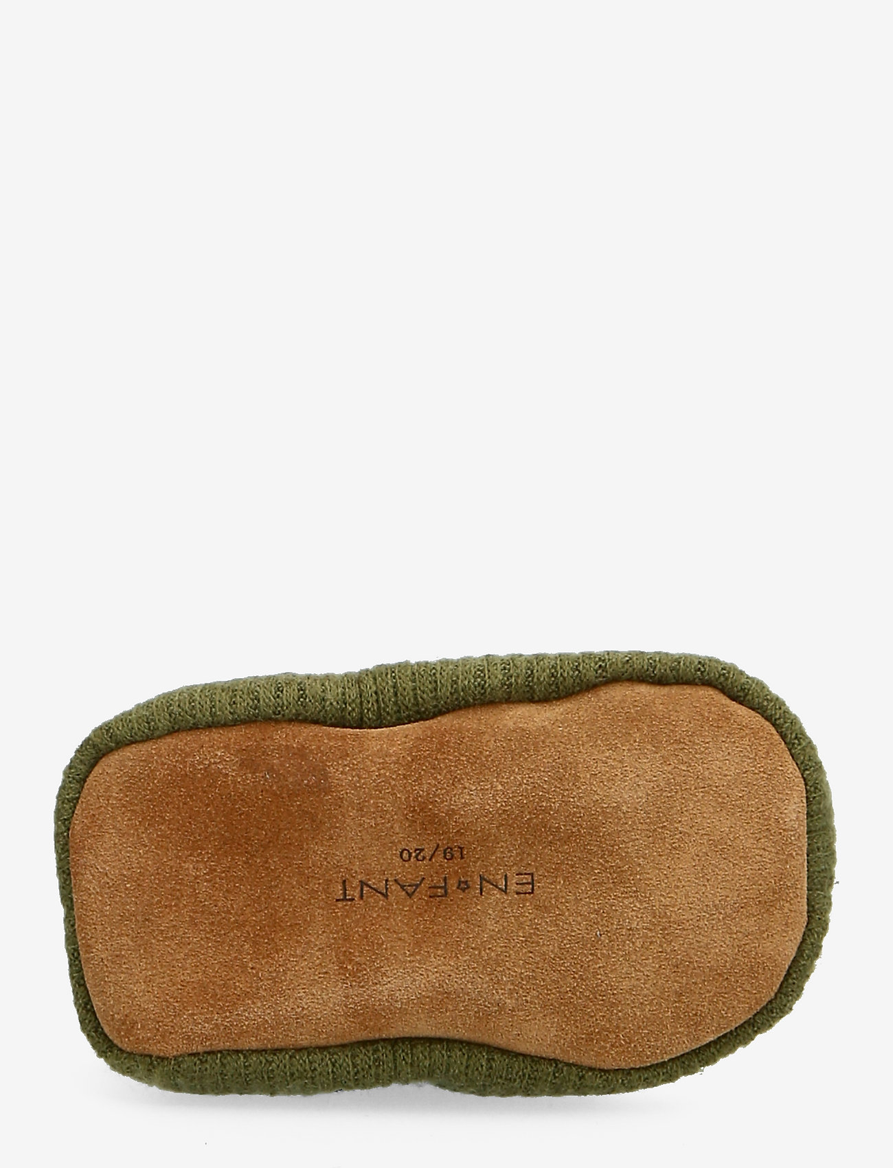 En Fant - Baby Slippers - babystrikstøvler - cypress melange - 4