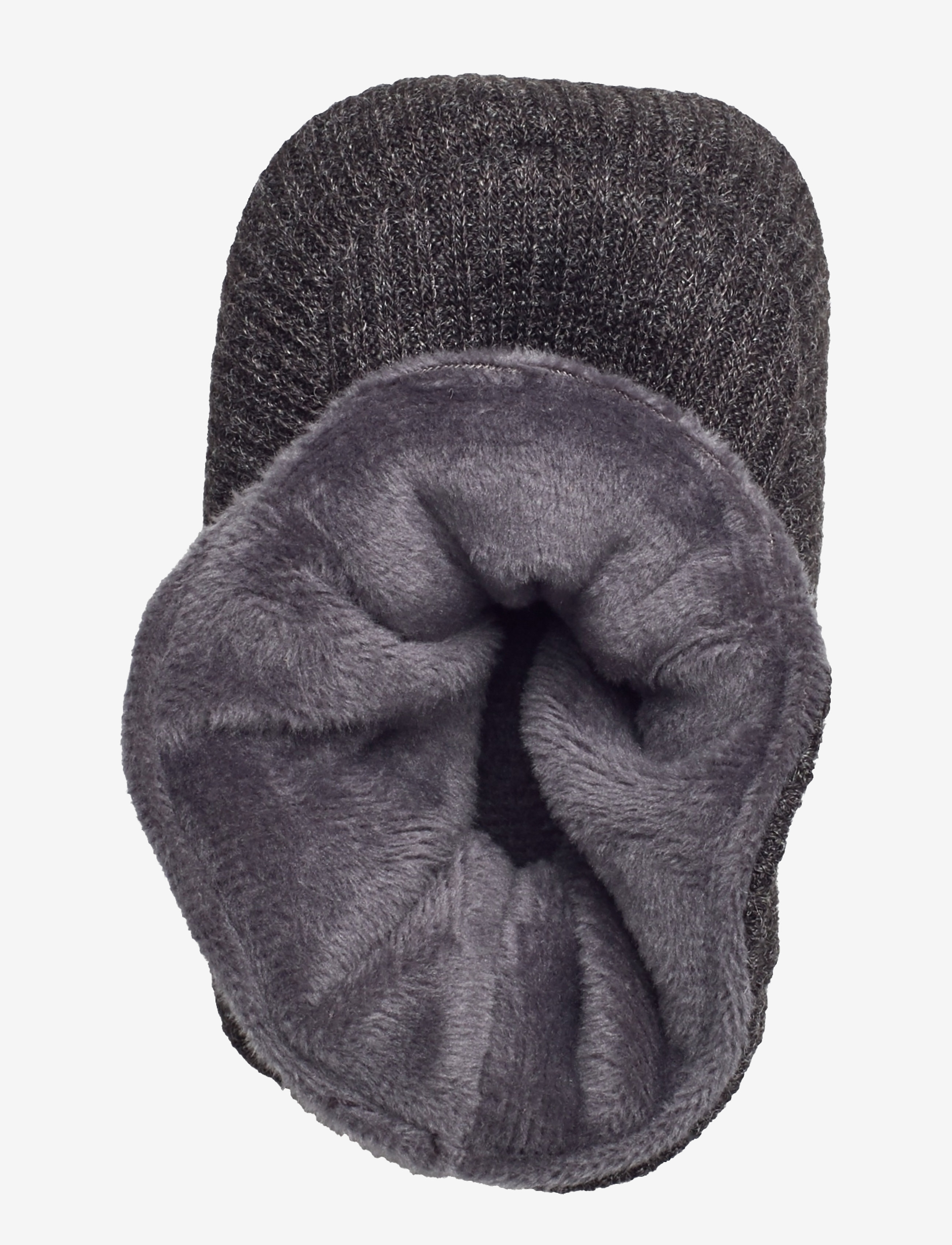 En Fant - Baby Slippers - baby booties - dark grey melange - 3