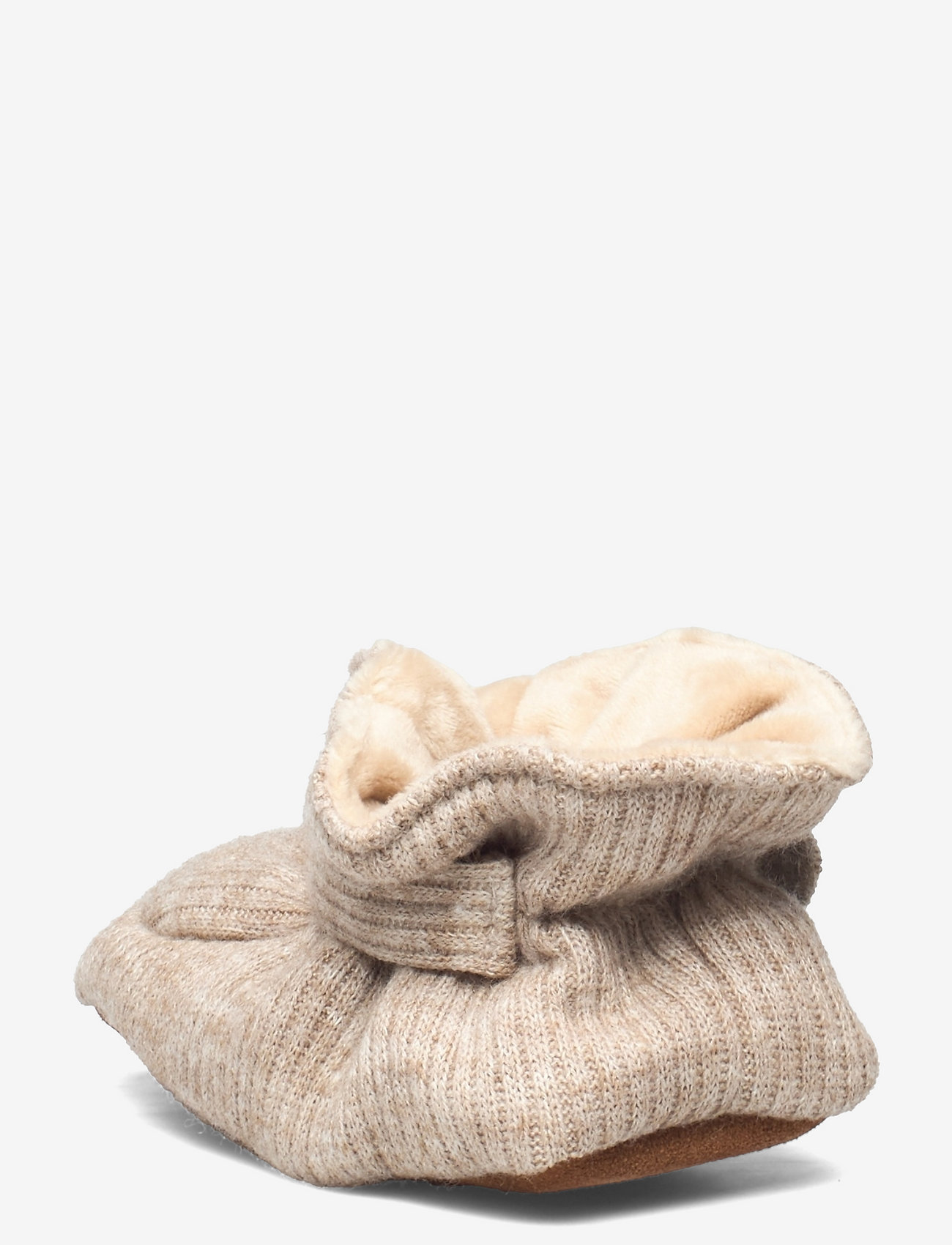 En Fant - Baby Slippers - babystrikstøvler - humus melange - 2
