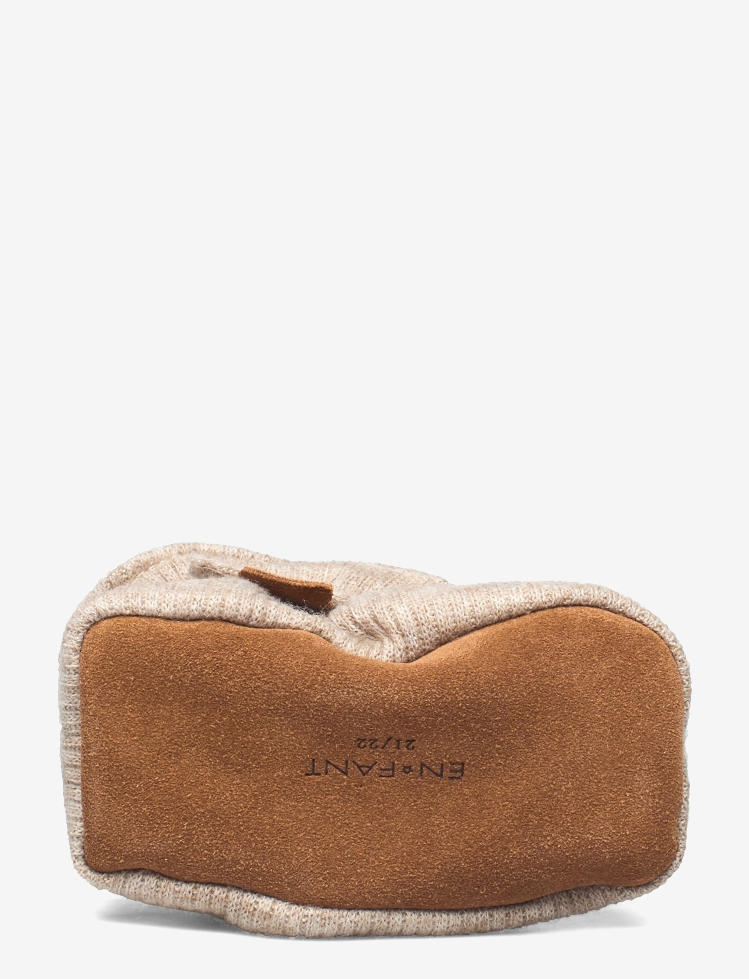 En Fant - Baby Slippers - babylaarzen - humus melange - 4