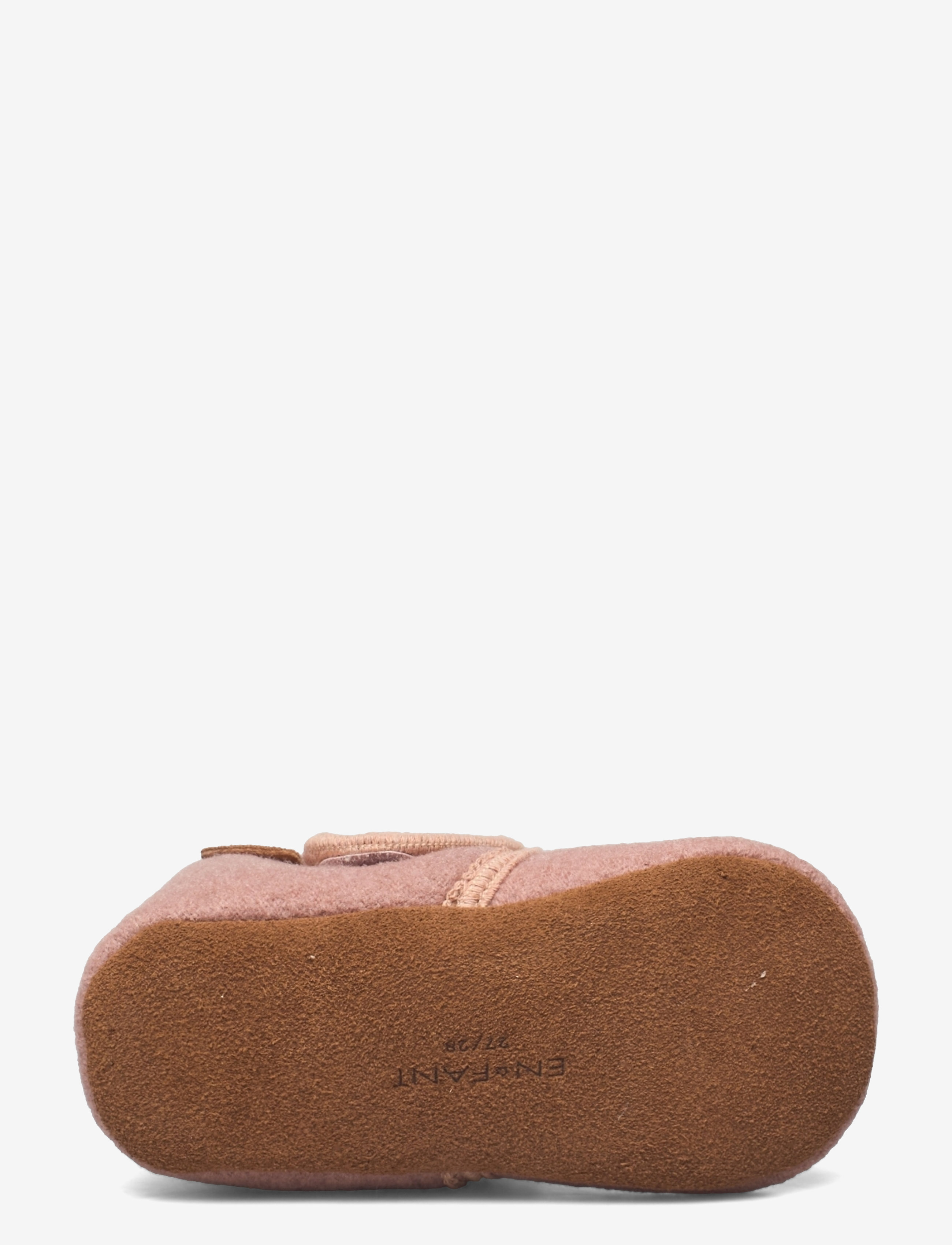 En Fant - Baby Wool slippers - hjemmesko - bark - 4