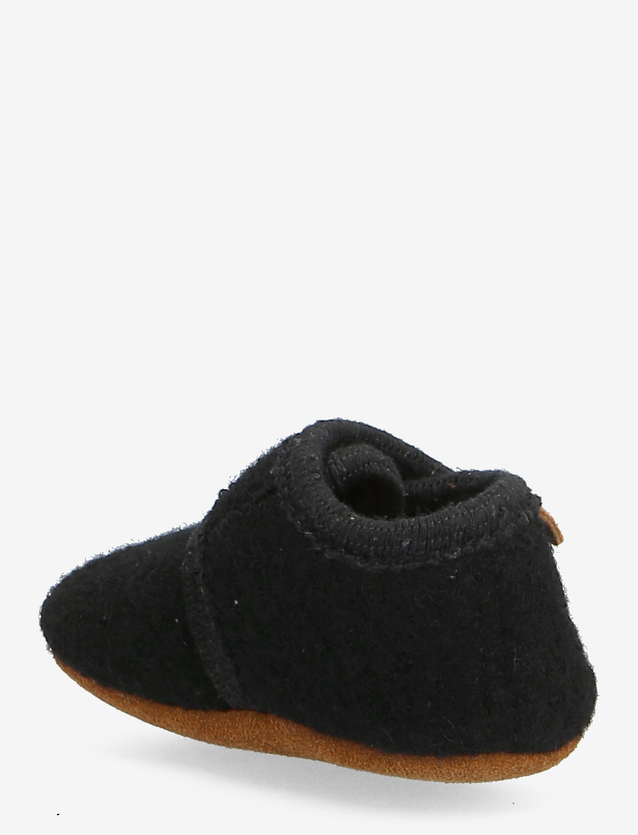 En Fant - Baby Wool slippers - hjemmesko - black - 2