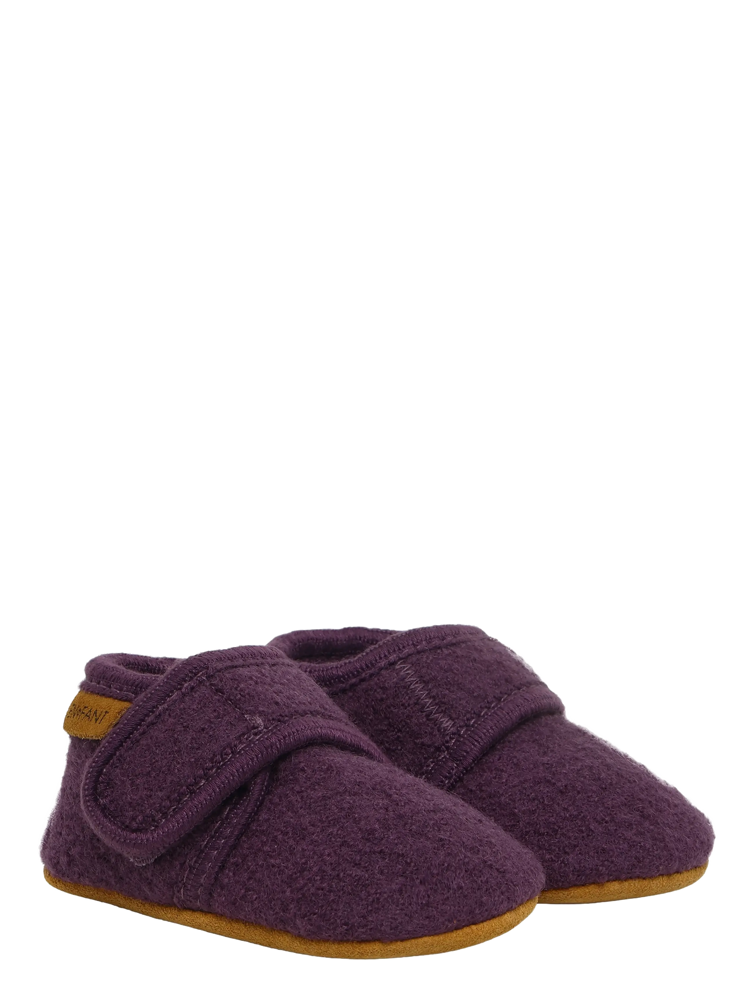 En Fant Baby Wool slippers - En Fant - BLACKBERRY WINE / burgundy