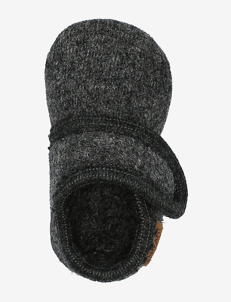 En Fant - Baby Wool slippers - hjemmesko - dark grey melange - 3