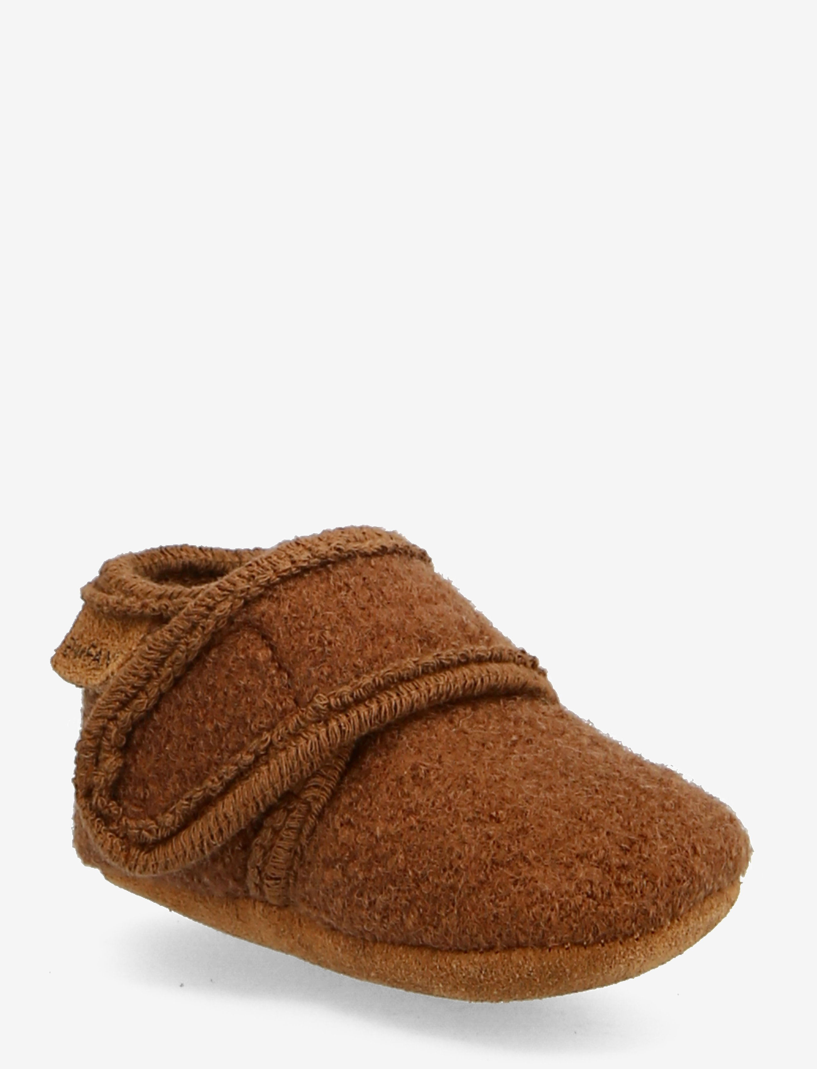 En Fant Baby Wool Slippers, 21-22, Schuhe, Braun - Slippers & Indoor Kinder