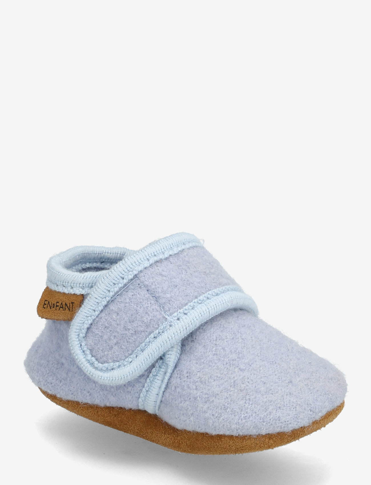 En Fant - Baby Wool slippers - hausschuhe - forever blue - 0