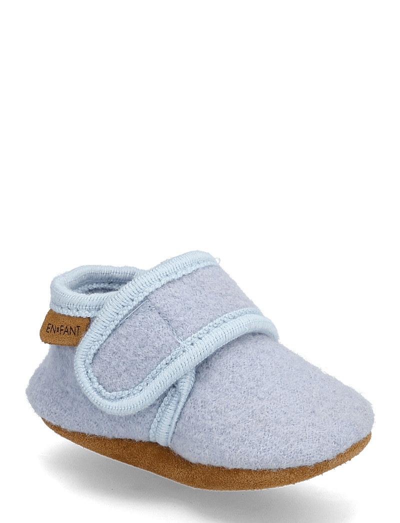 En Fant - Baby Wool slippers - inneskor - forever blue - 0