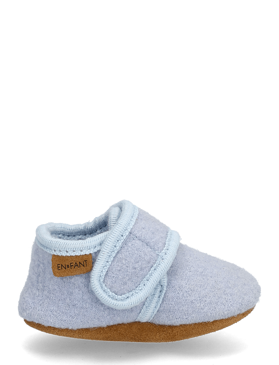 En Fant - Baby Wool slippers - hjemmesko - forever blue - 1