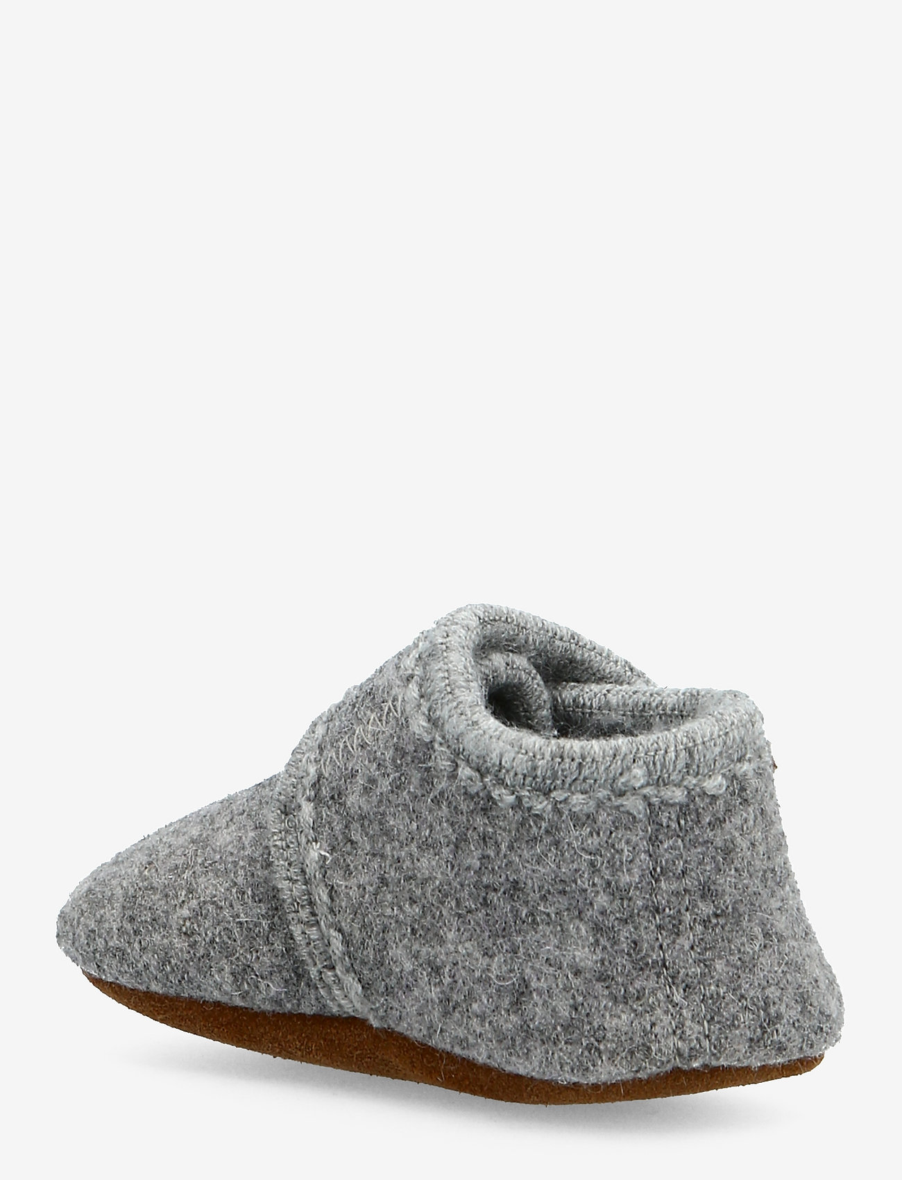 En Fant - Baby Wool slippers - inneskor - grey melange - 2