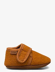 En Fant - Baby Wool slippers - lägsta priserna - leather brown - 1