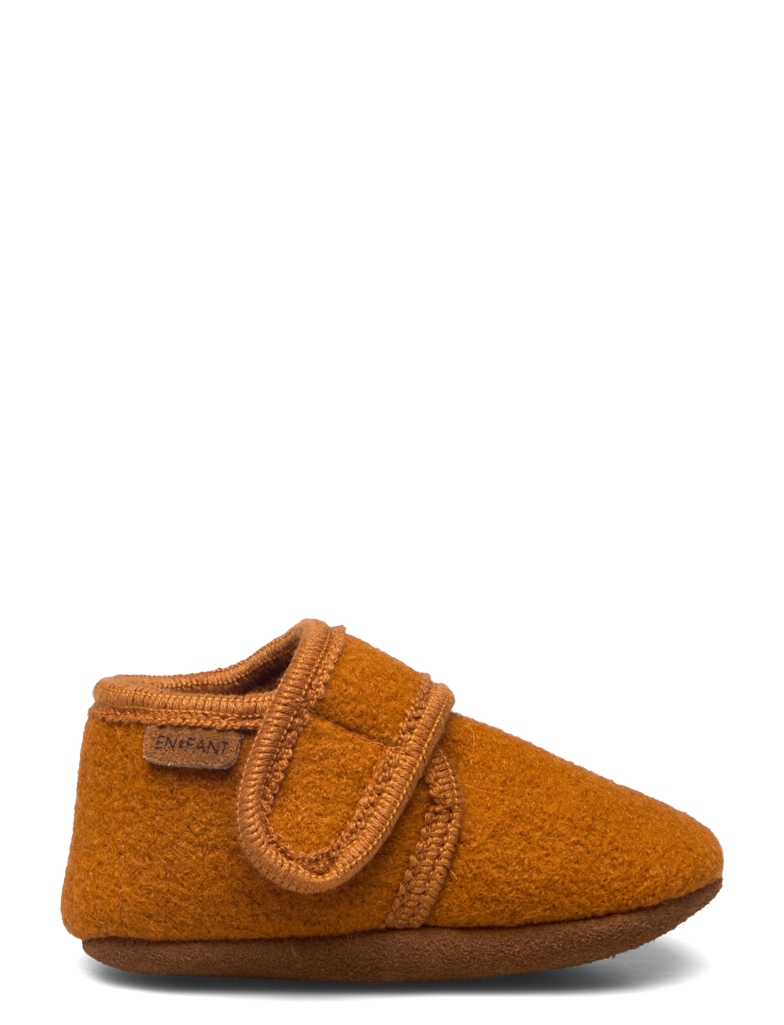En Fant - Baby Wool slippers - hjemmesko - leather brown - 1