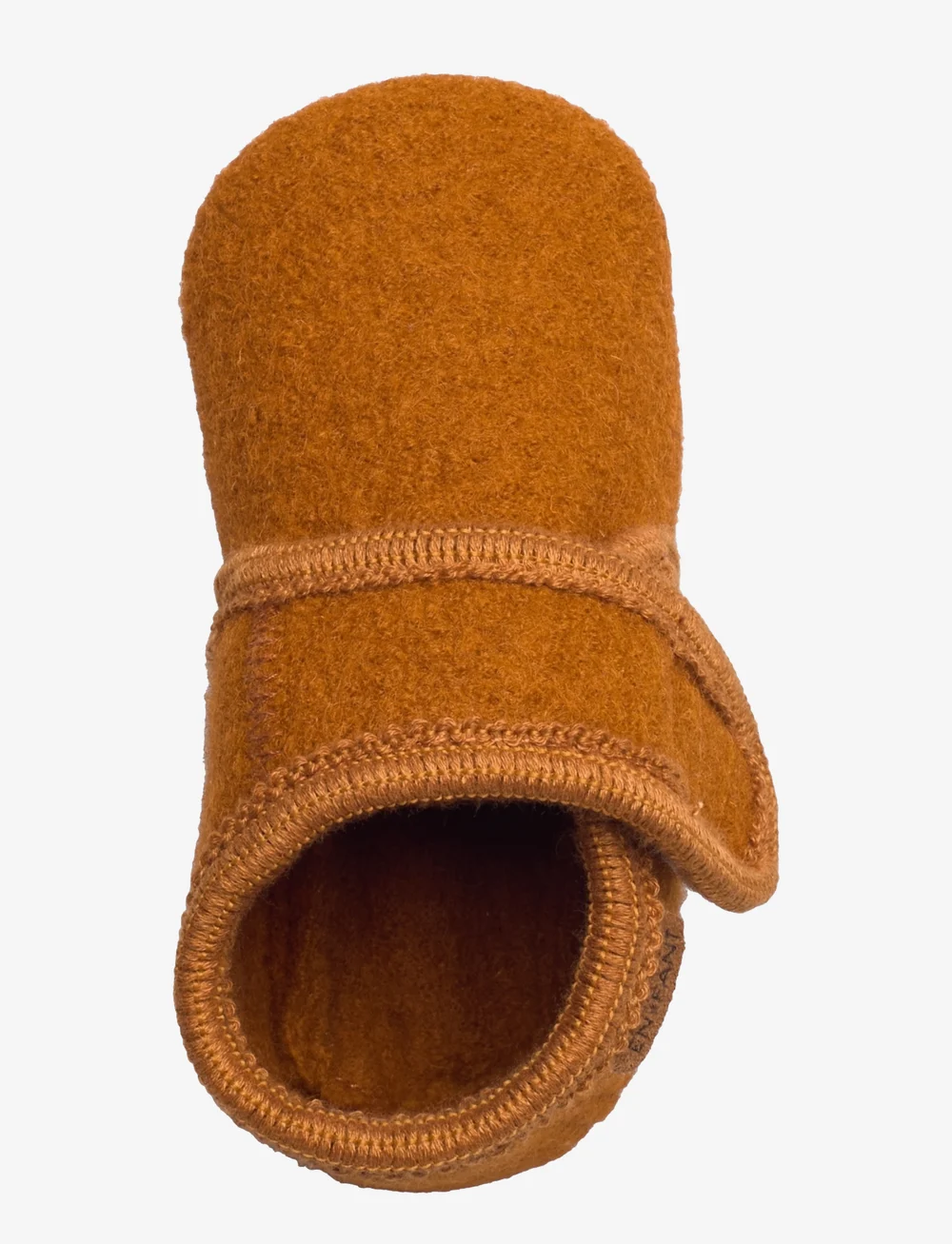 En Fant - Baby Wool slippers - hjemmesko - leather brown - 3
