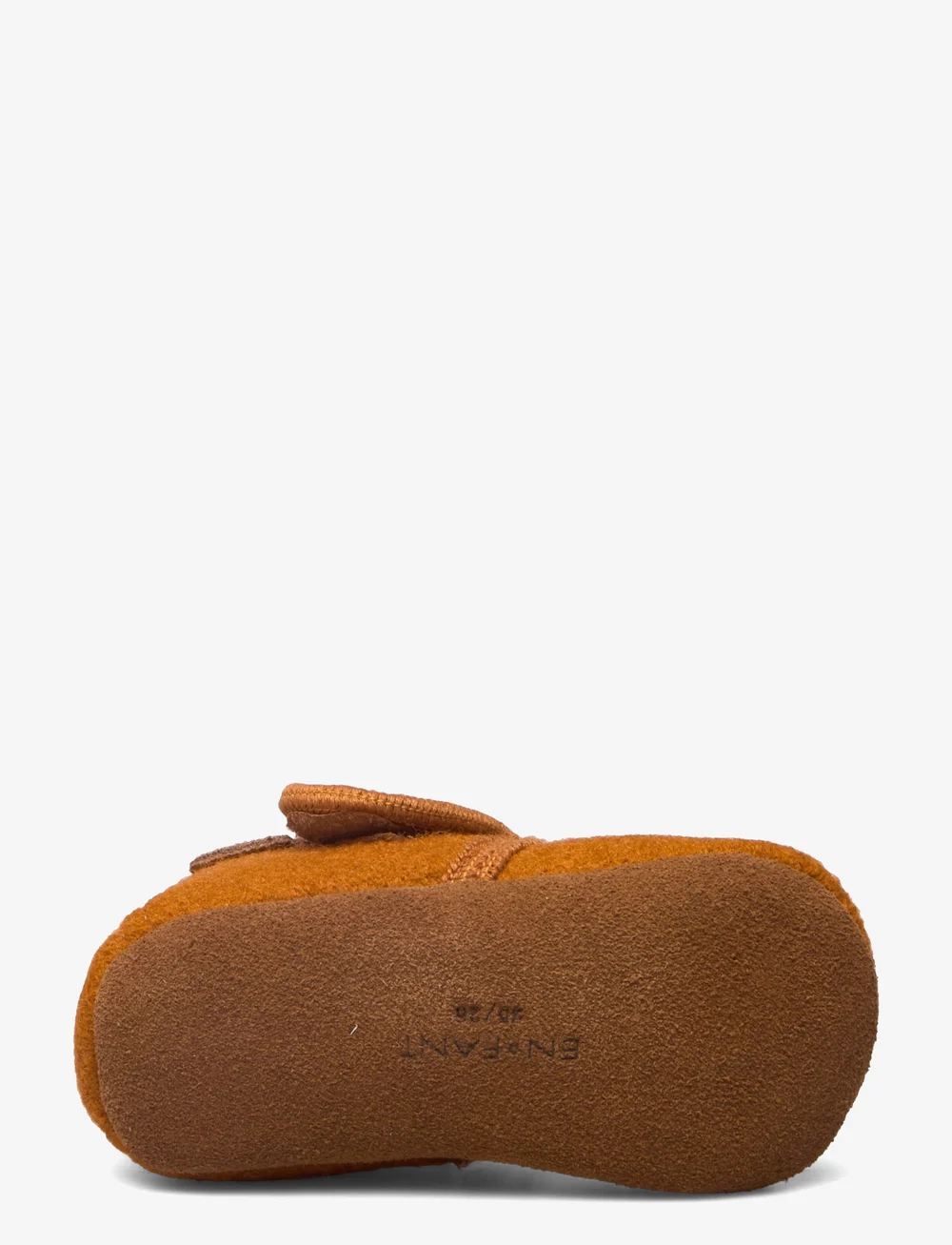 En Fant - Baby Wool slippers - hjemmesko - leather brown - 4