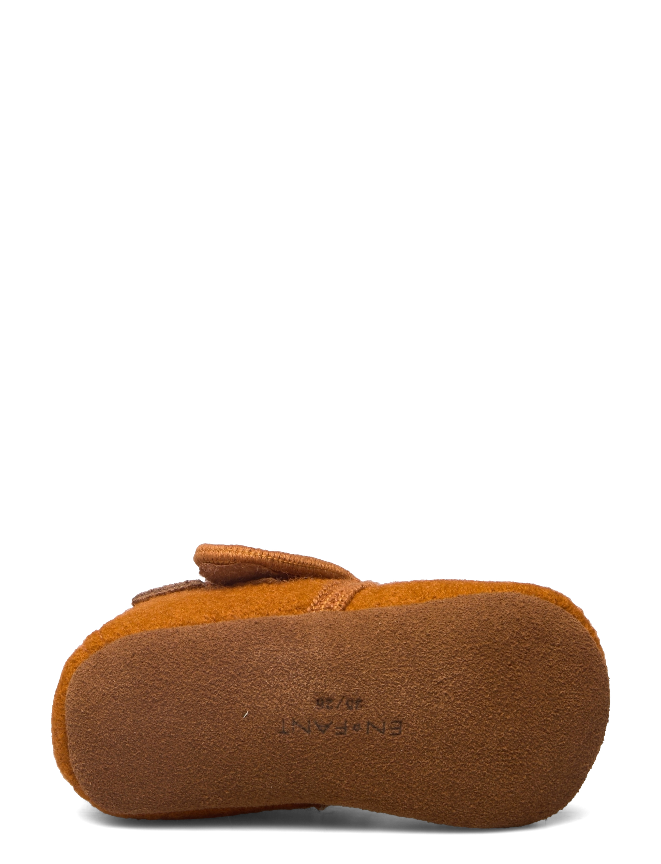 En Fant - Baby Wool slippers - hjemmesko - leather brown - 4