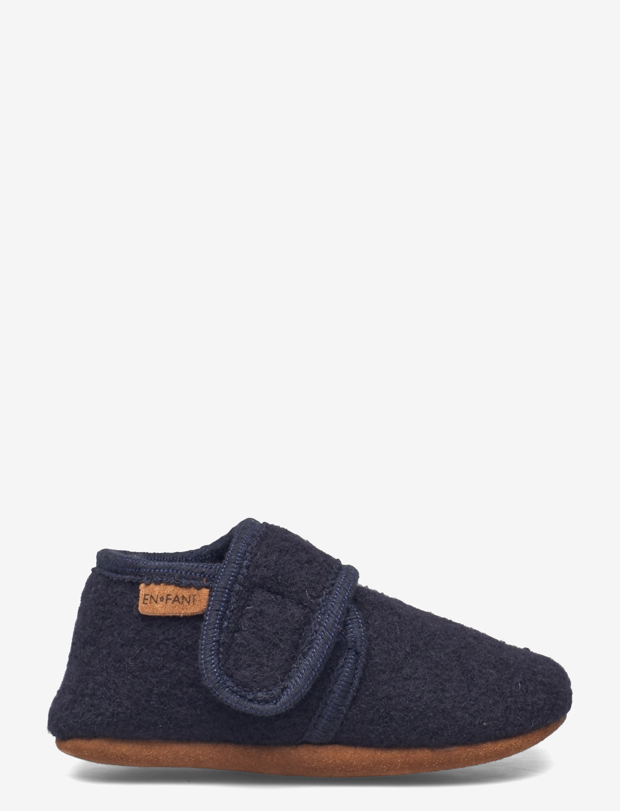 En Fant - Baby Wool slippers - hjemmesko - navy - 1