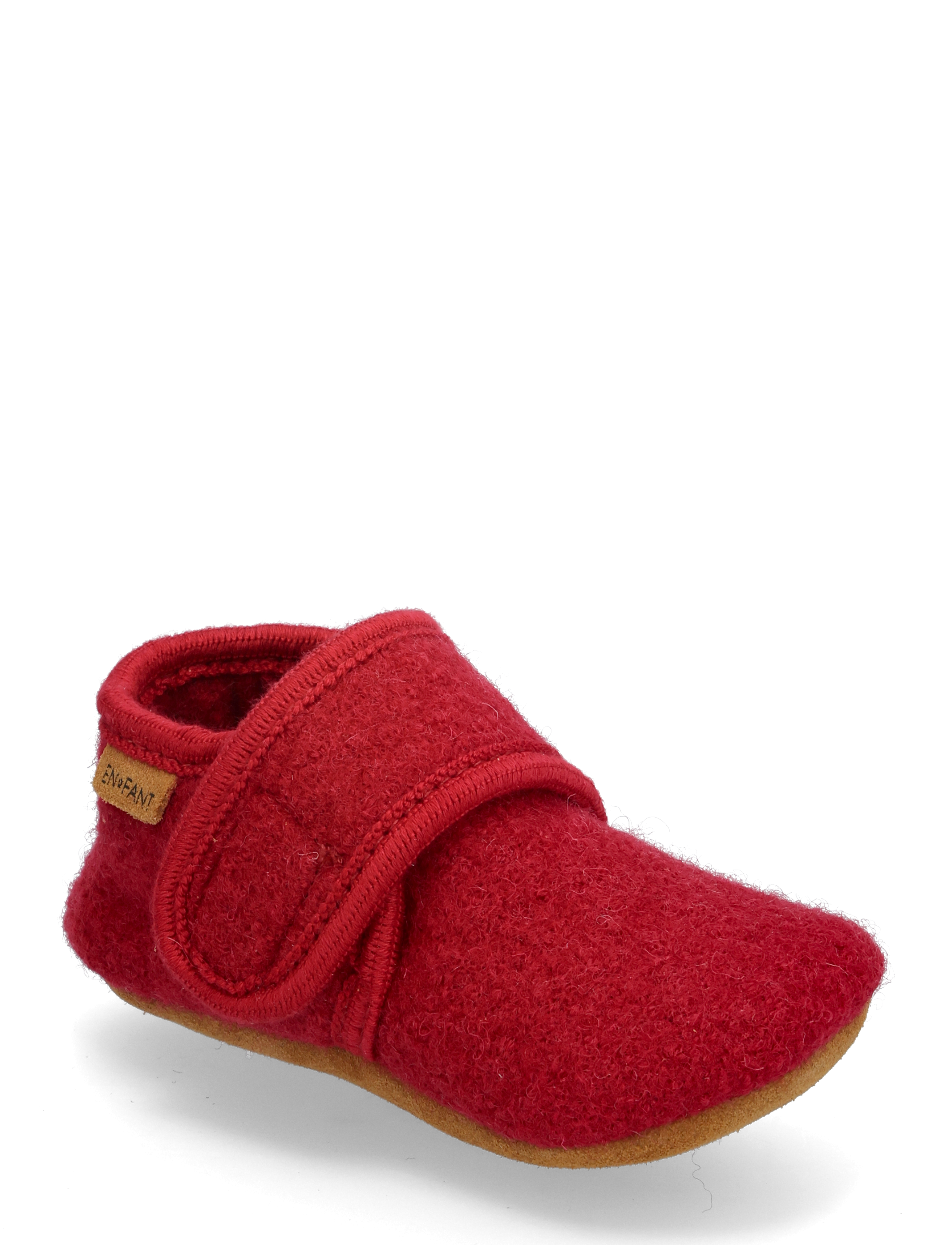 EN FANT Baby Wolle Hausschuhe Rot - 21 - Kinder