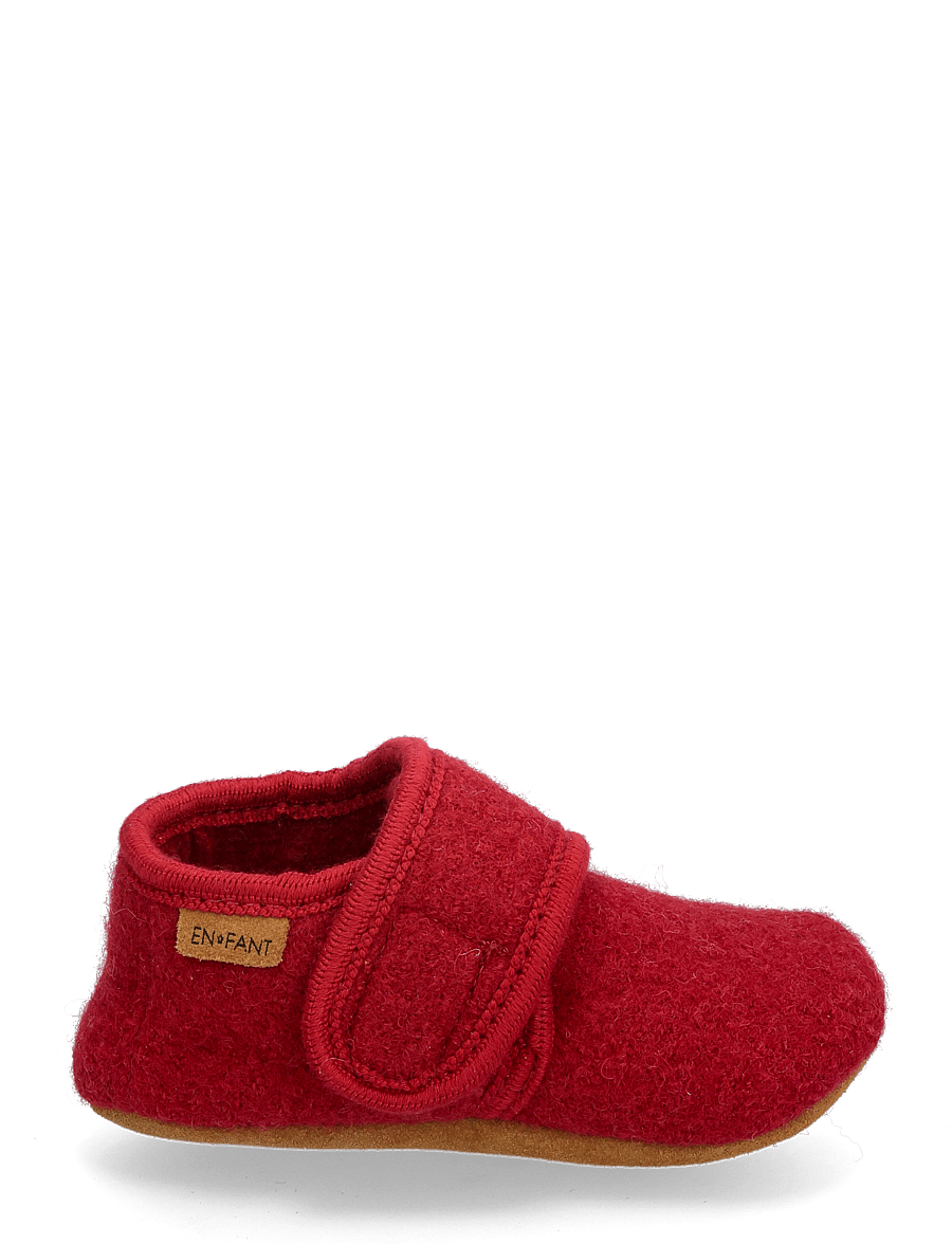 En Fant - Baby Wool slippers - hjemmesko - rio red - 1