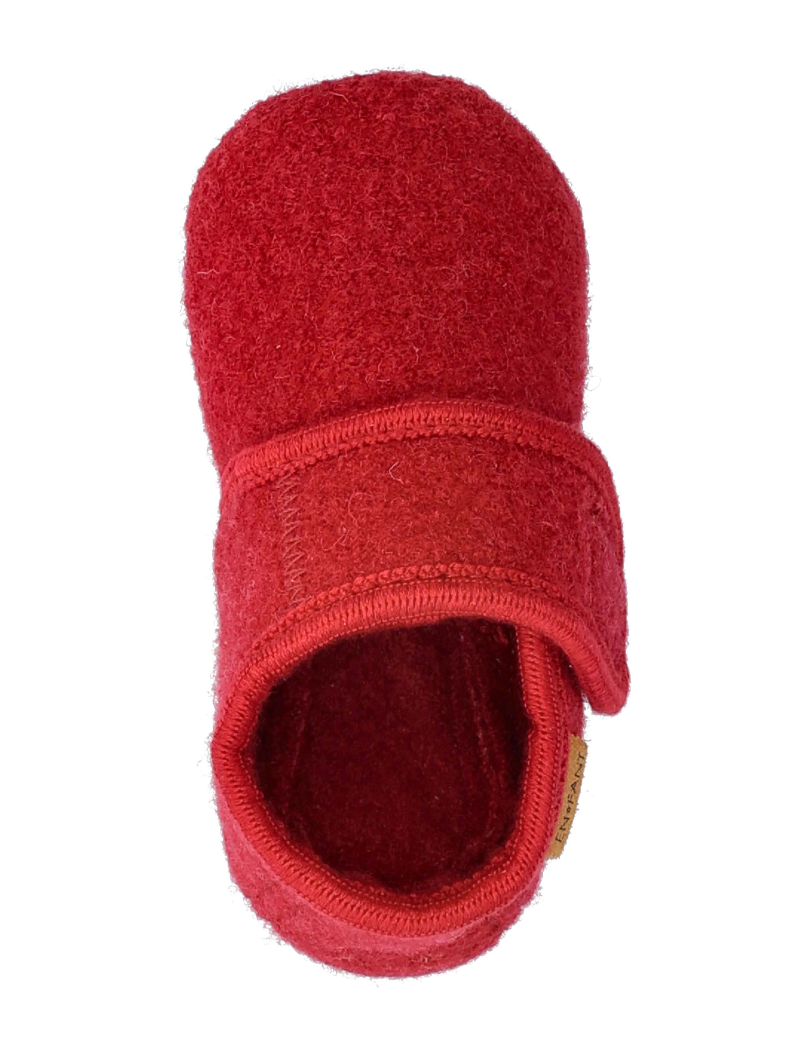 En Fant - Baby Wool slippers - hjemmesko - rio red - 3