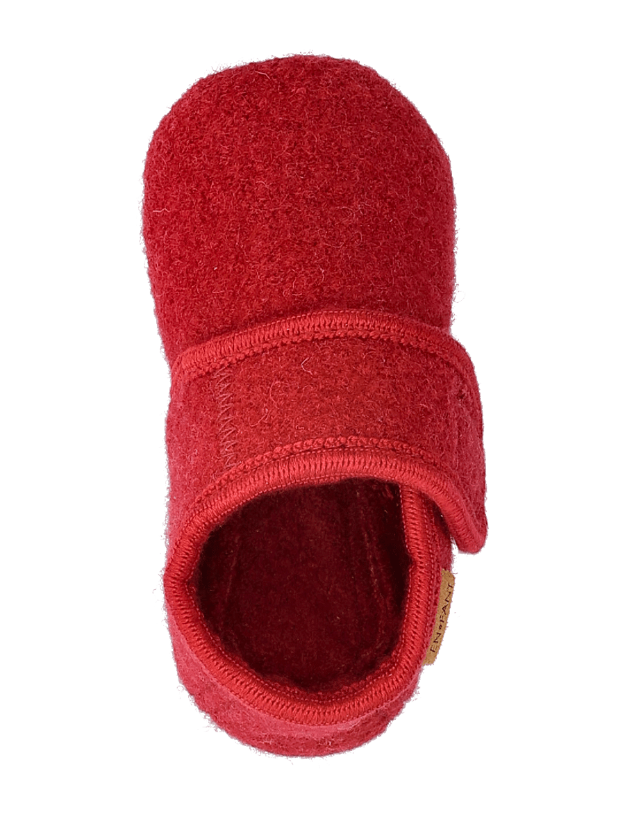 En Fant - Baby Wool slippers - hjemmesko - rio red - 3