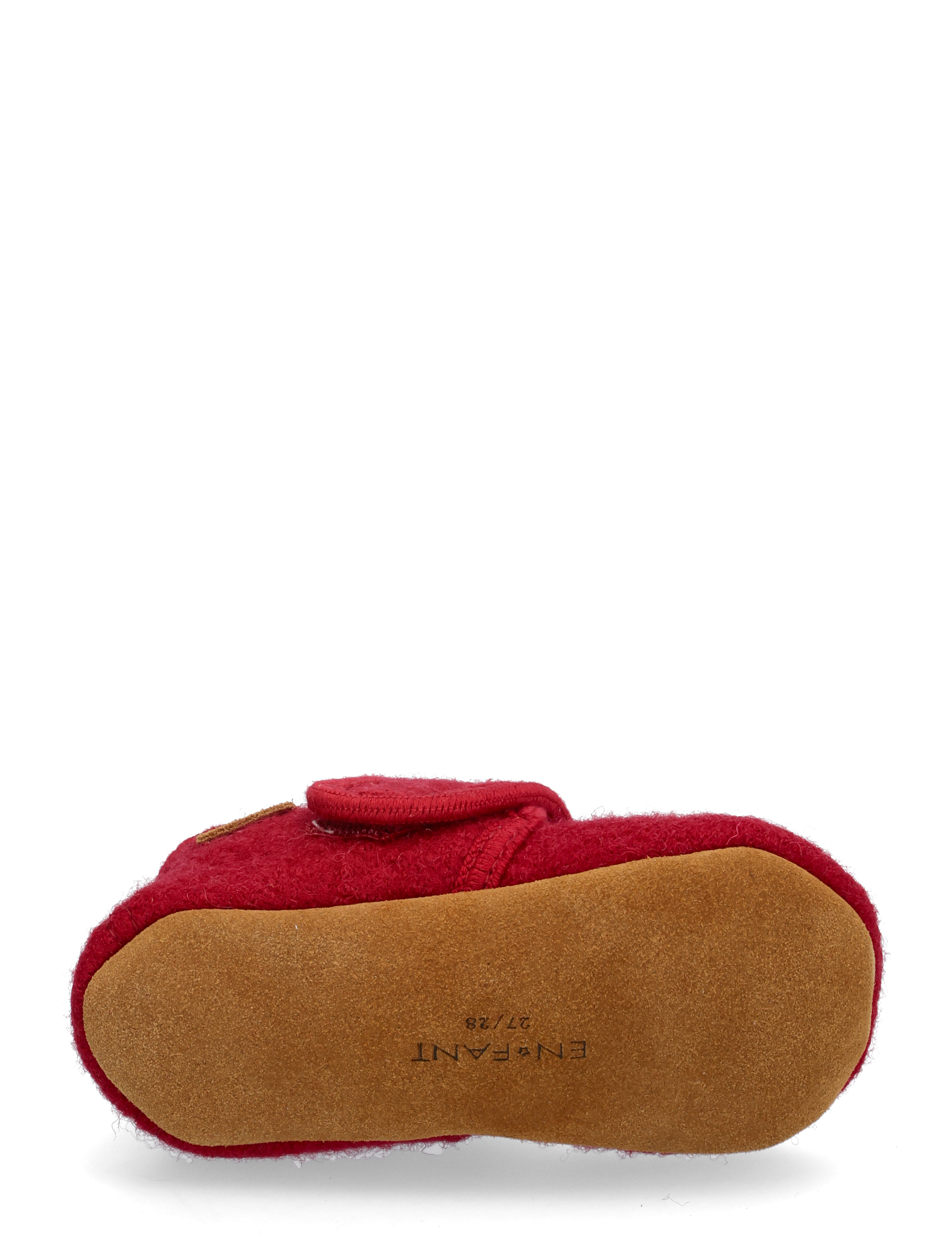 En Fant - Baby Wool slippers - hjemmesko - rio red - 4