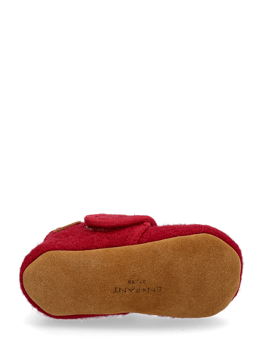 En Fant - Baby Wool slippers - hjemmesko - rio red - 4