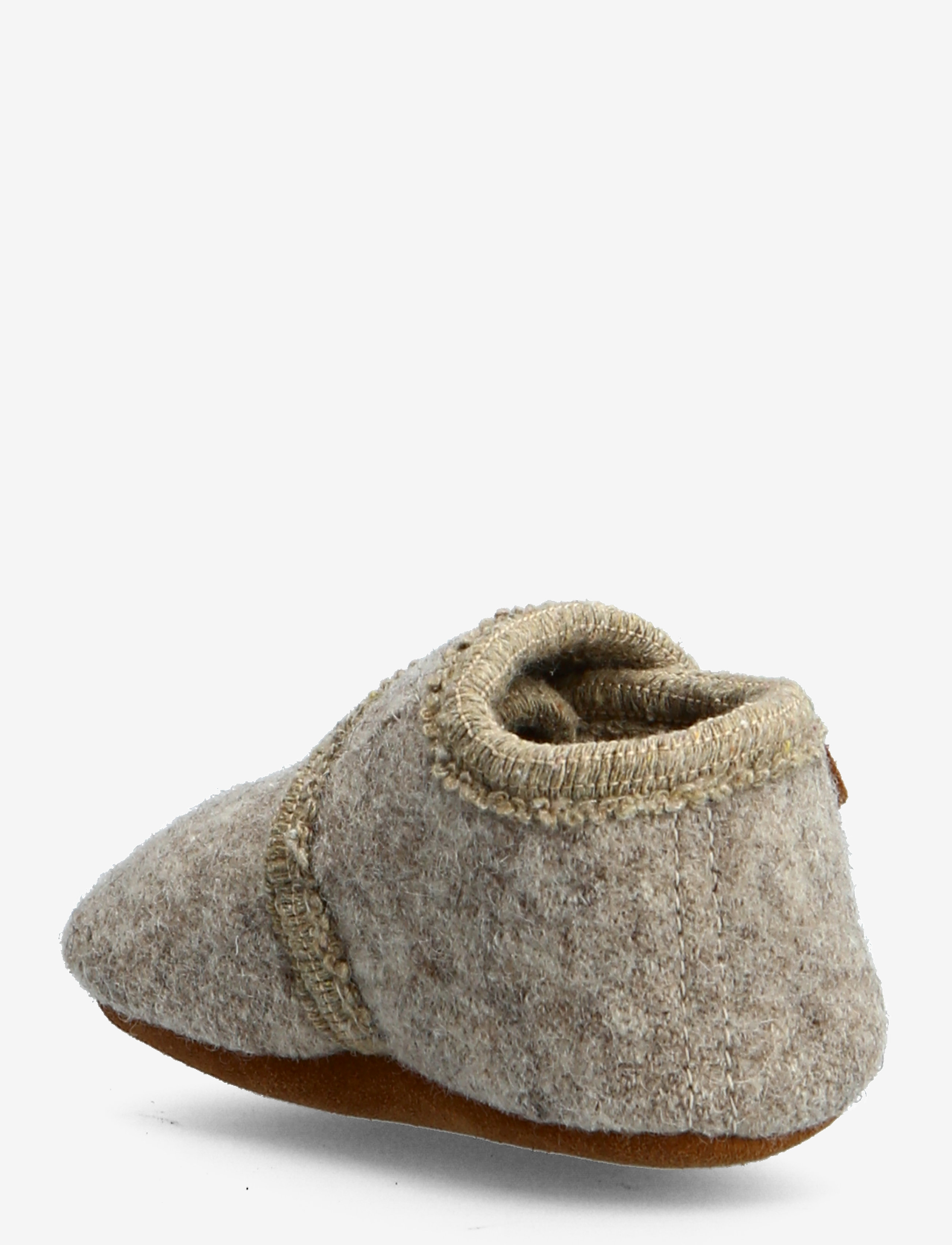 En Fant - Baby Wool slippers - hjemmesko - sand melange - 2