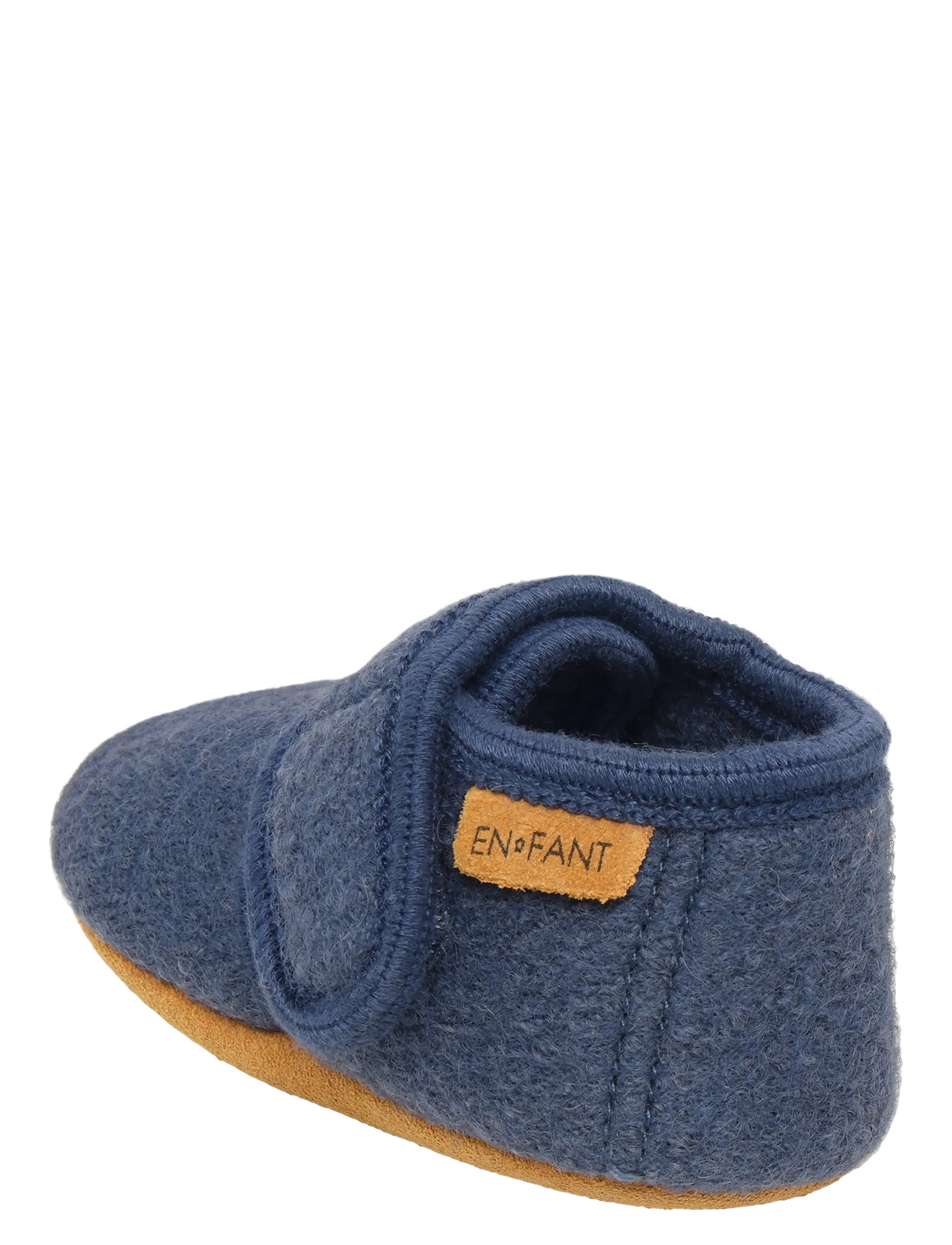 En Fant - Baby Wool slippers - hjemmesko - vintage indigo - 1