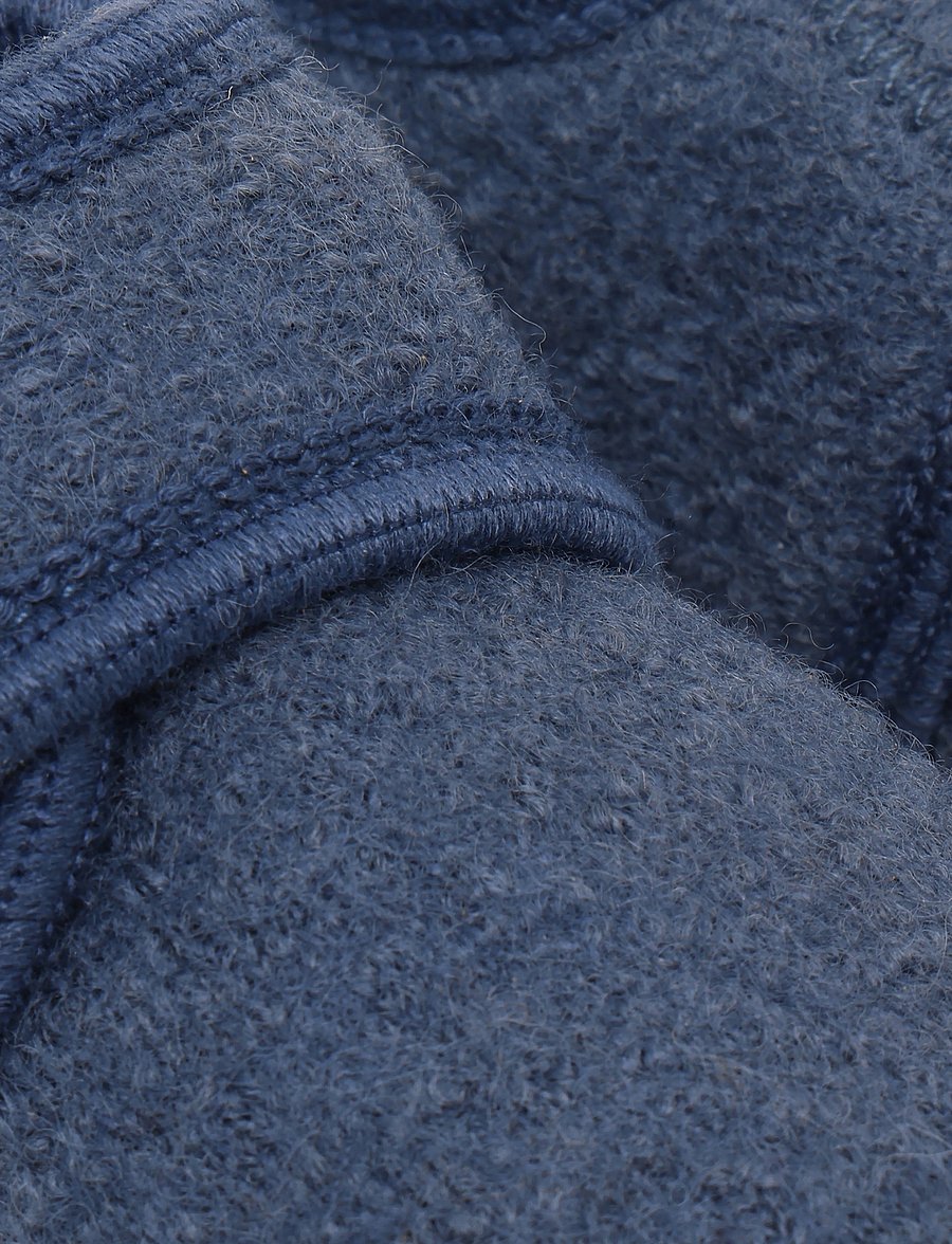 En Fant - Baby Wool slippers - hjemmesko - vintage indigo - 2