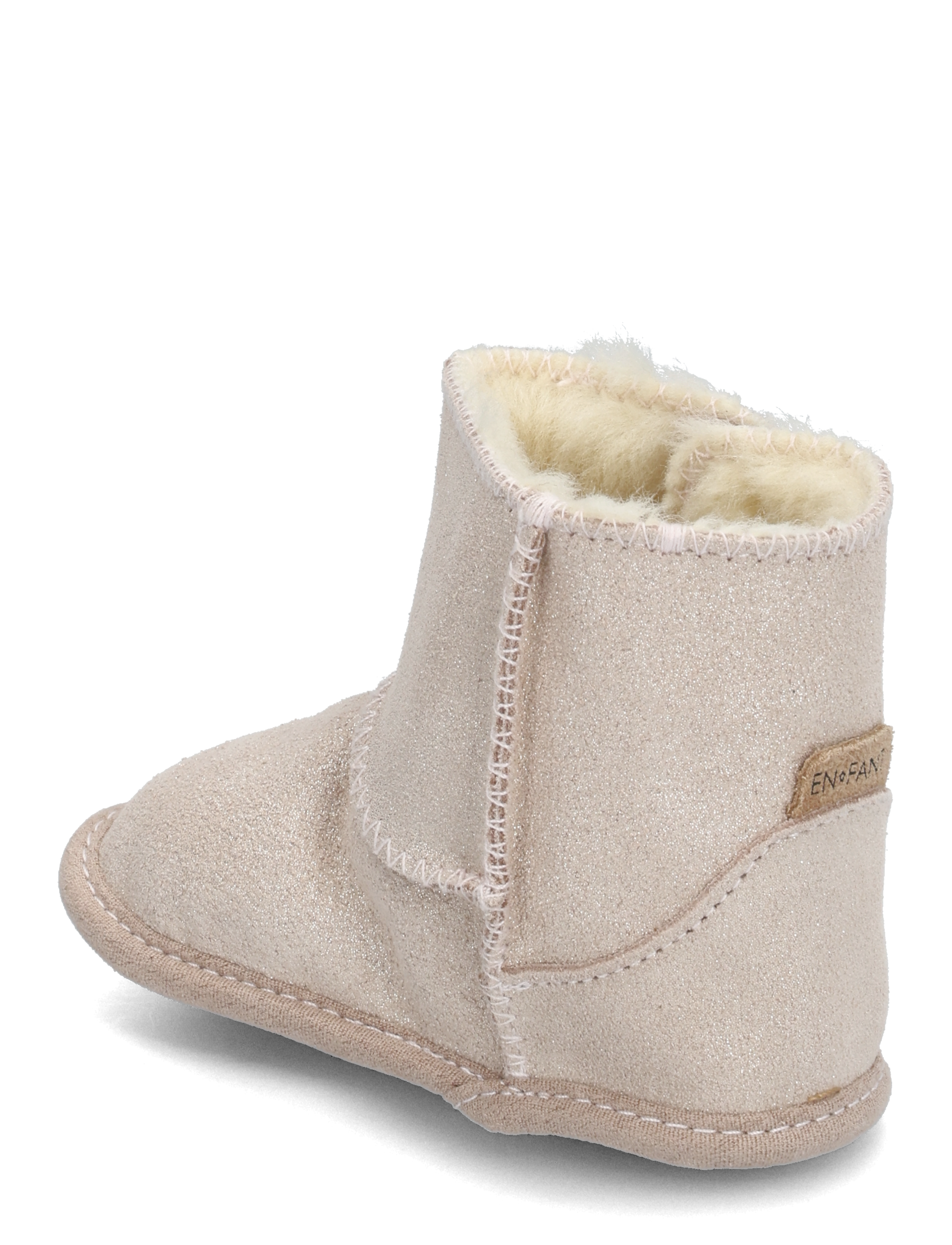En Fant - Boots Suede Glitter - rose dust - 2