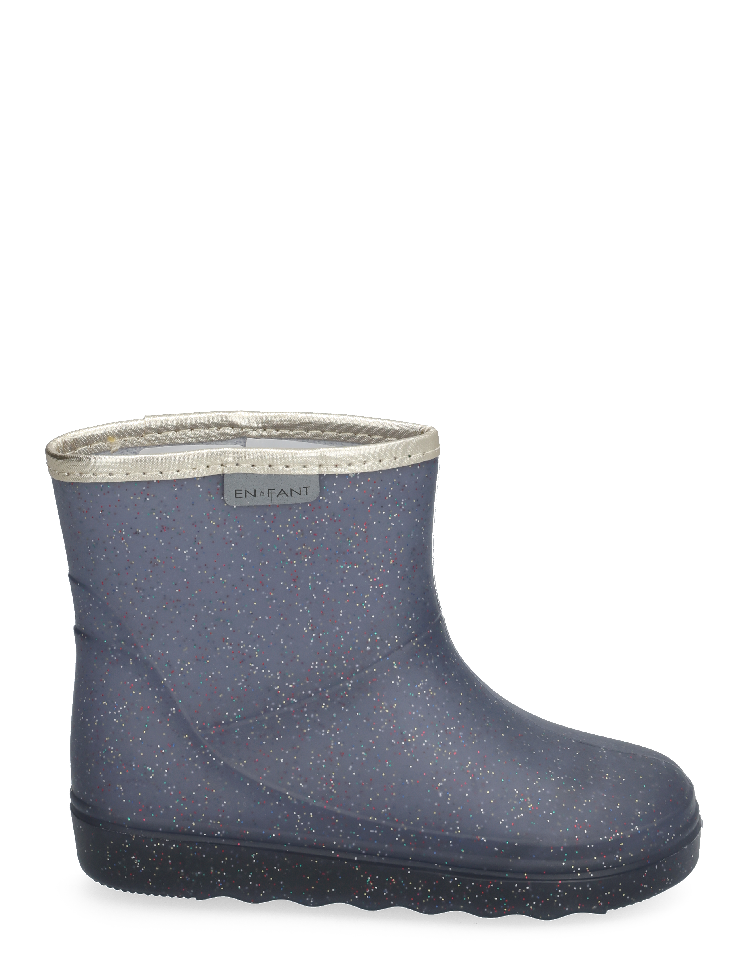 En Fant - Rain Boots Short Glitter - india ink - 1