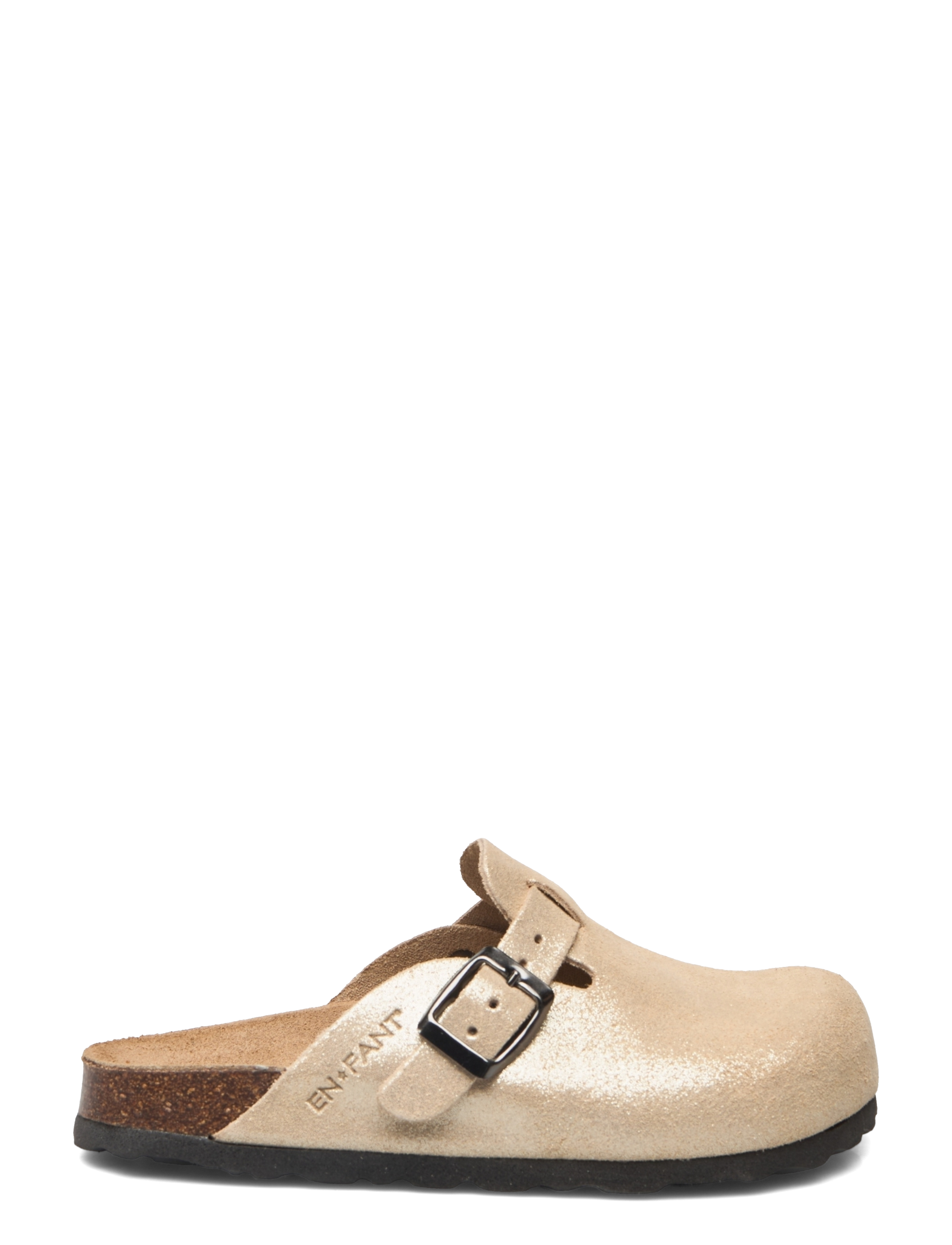 En Fant - Slippers Nubuck Leather - champagne beige - 1