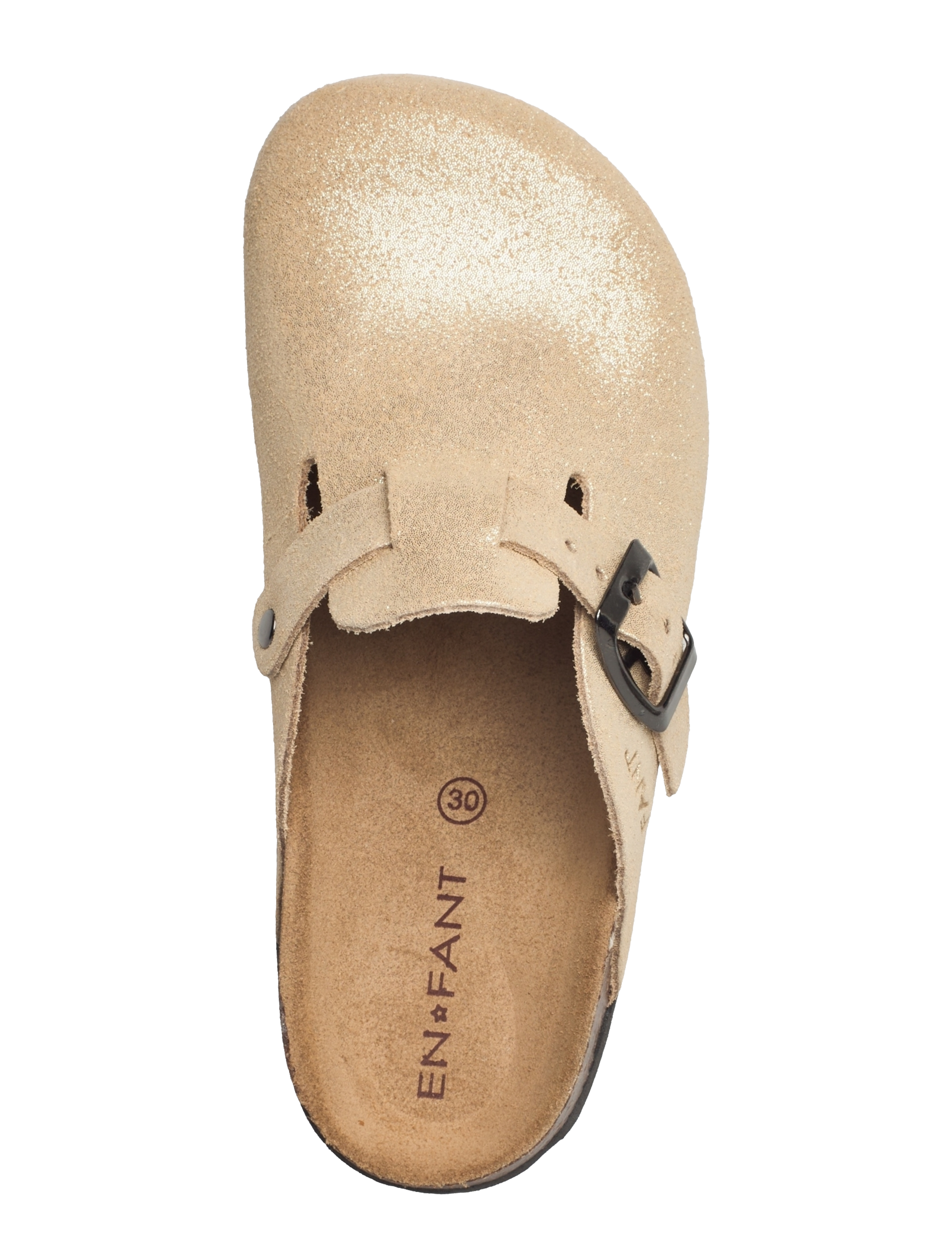 En Fant - Slippers Nubuck Leather - champagne beige - 3
