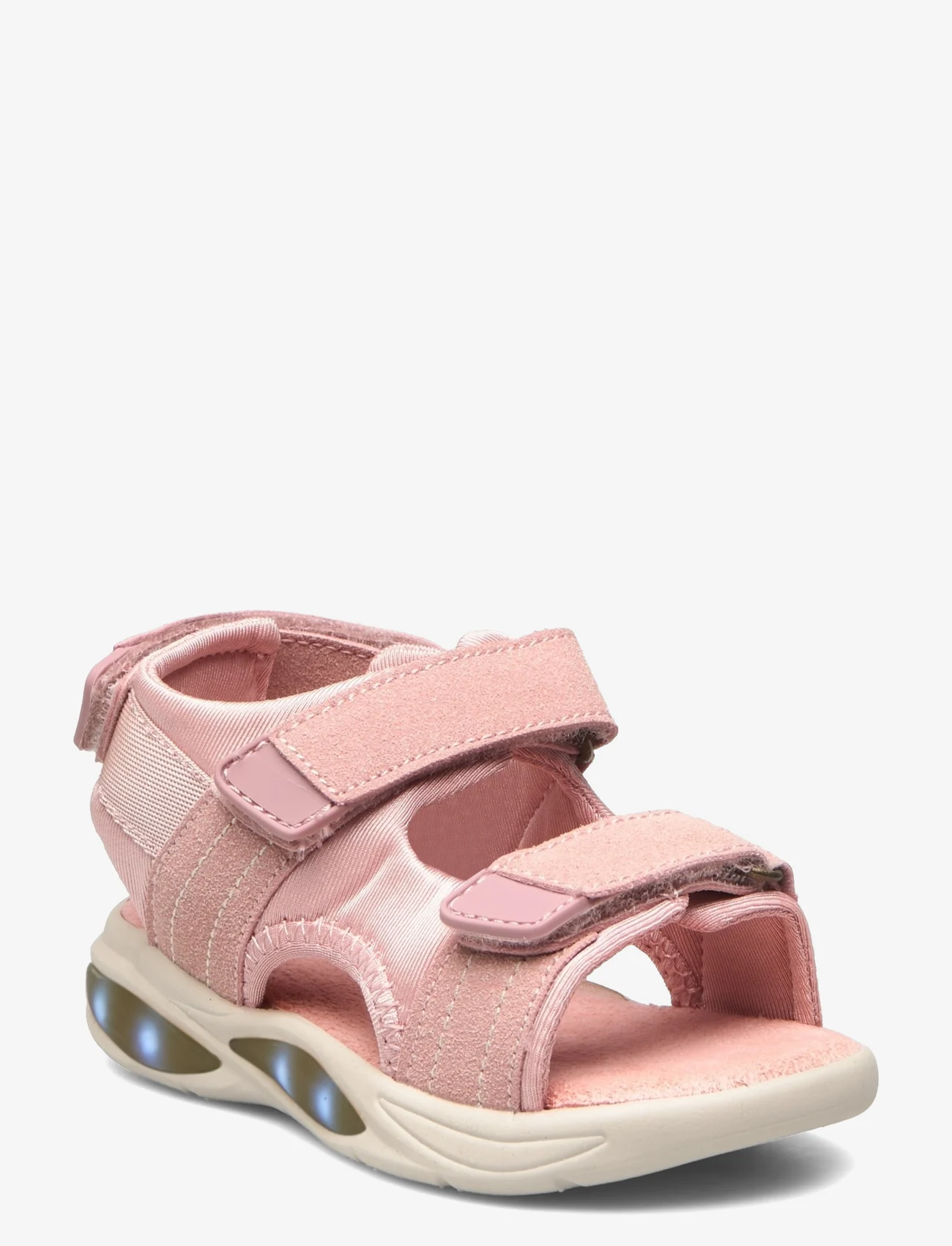 En Fant - Sandal Velcro w. Lights - sandalen - misty rose - 0