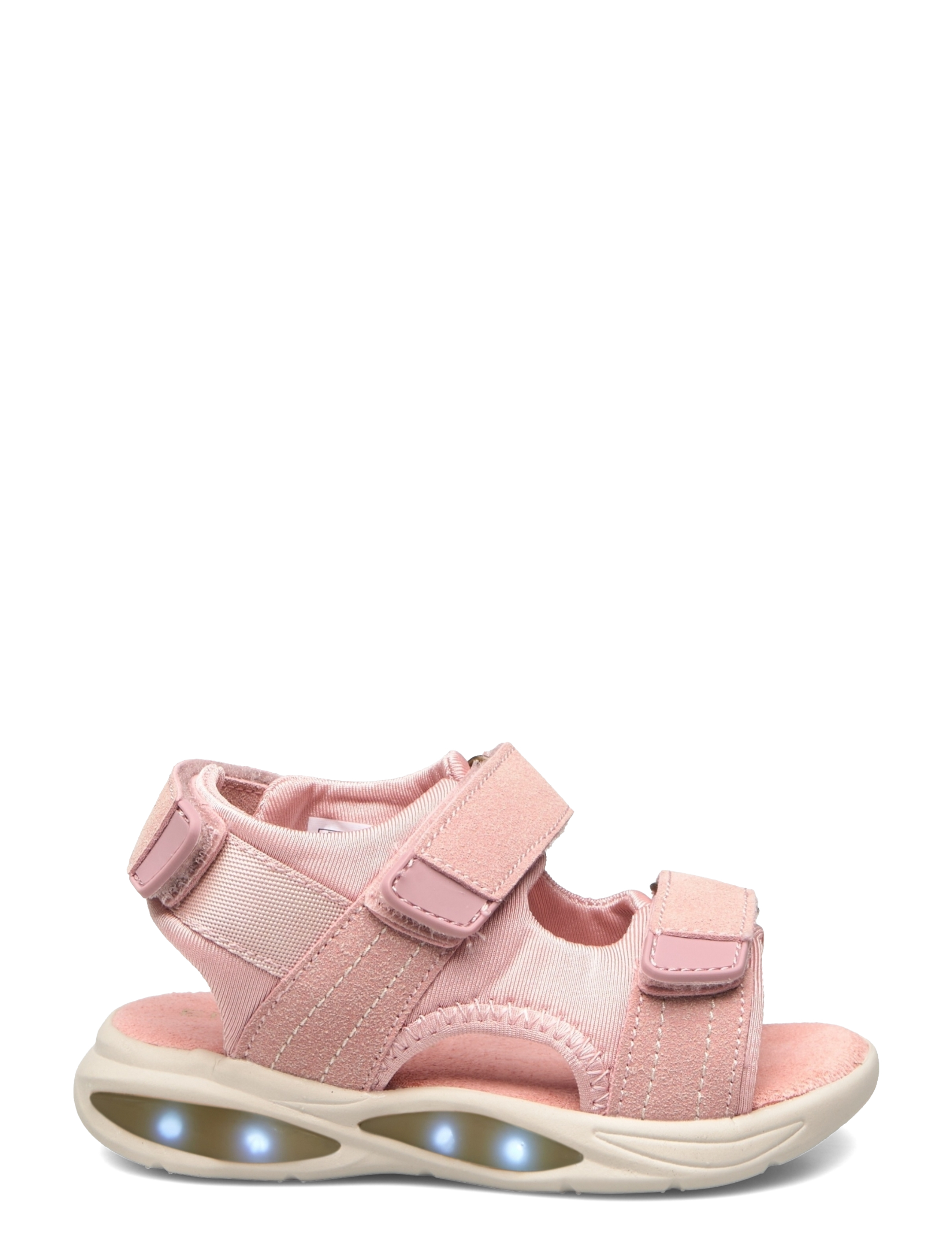 En Fant - Sandal Velcro w. Lights - misty rose - 1